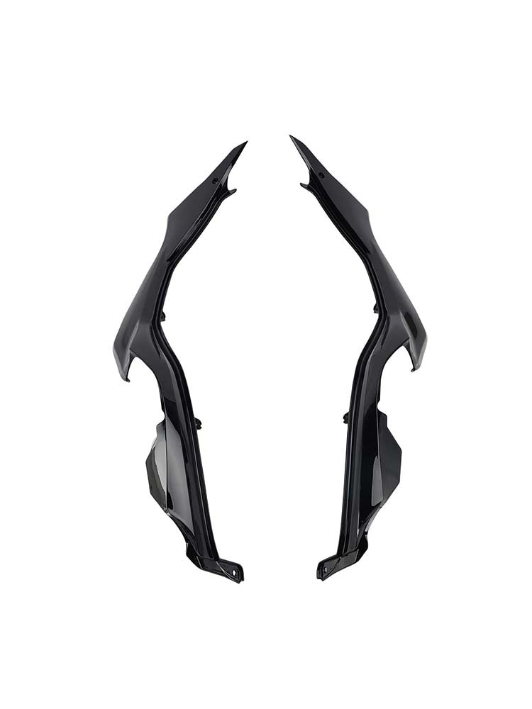Carénages de protection latéraux de selle pour Kawasaki Versys 1000 2019-2024 Black