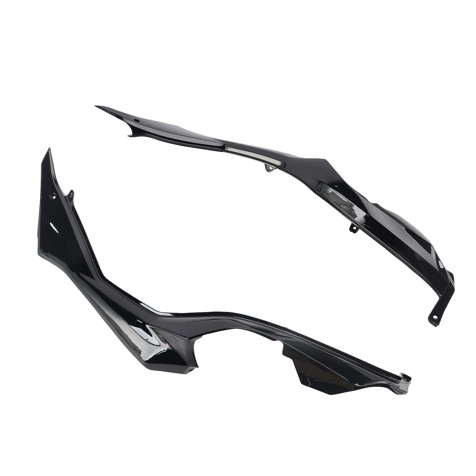Carénages de protection latéraux de selle pour Kawasaki Versys 1000 2019-2024 Black