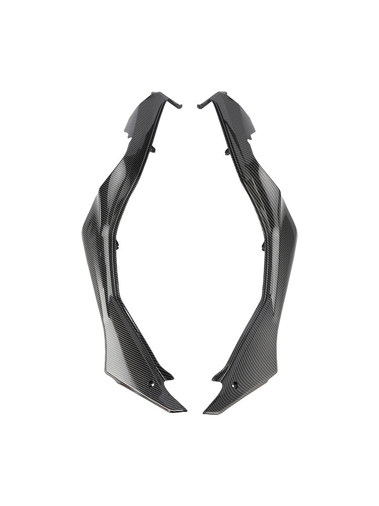Carénages de protection latéraux de selle pour Kawasaki Versys 1000 2019-2024 Carbon