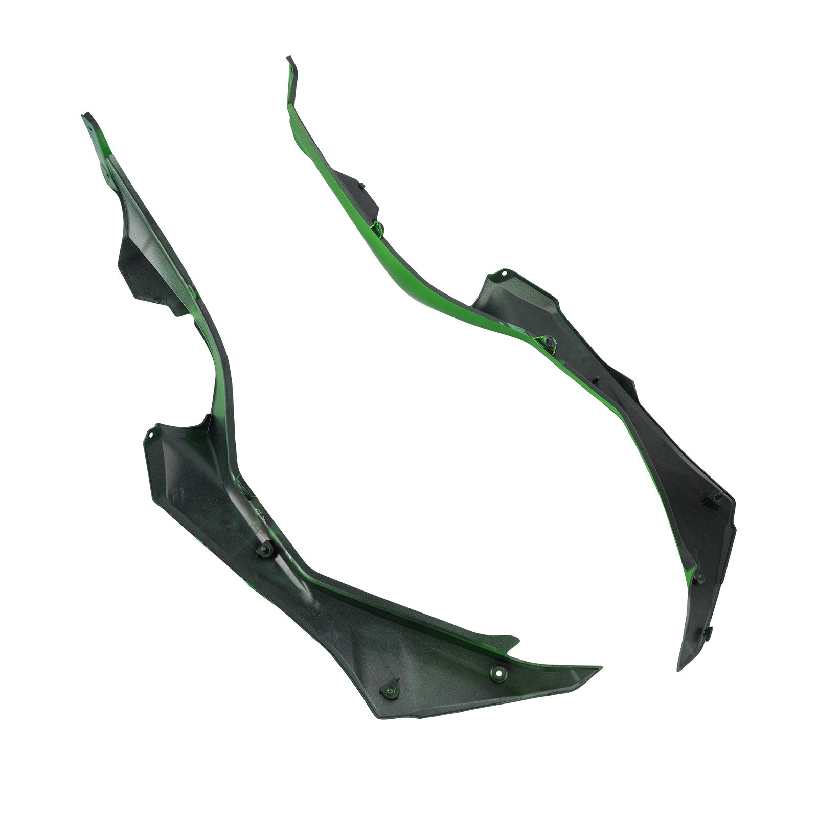 Carénages de protection latéraux de selle pour Kawasaki Versys 1000 2019-2024 Green