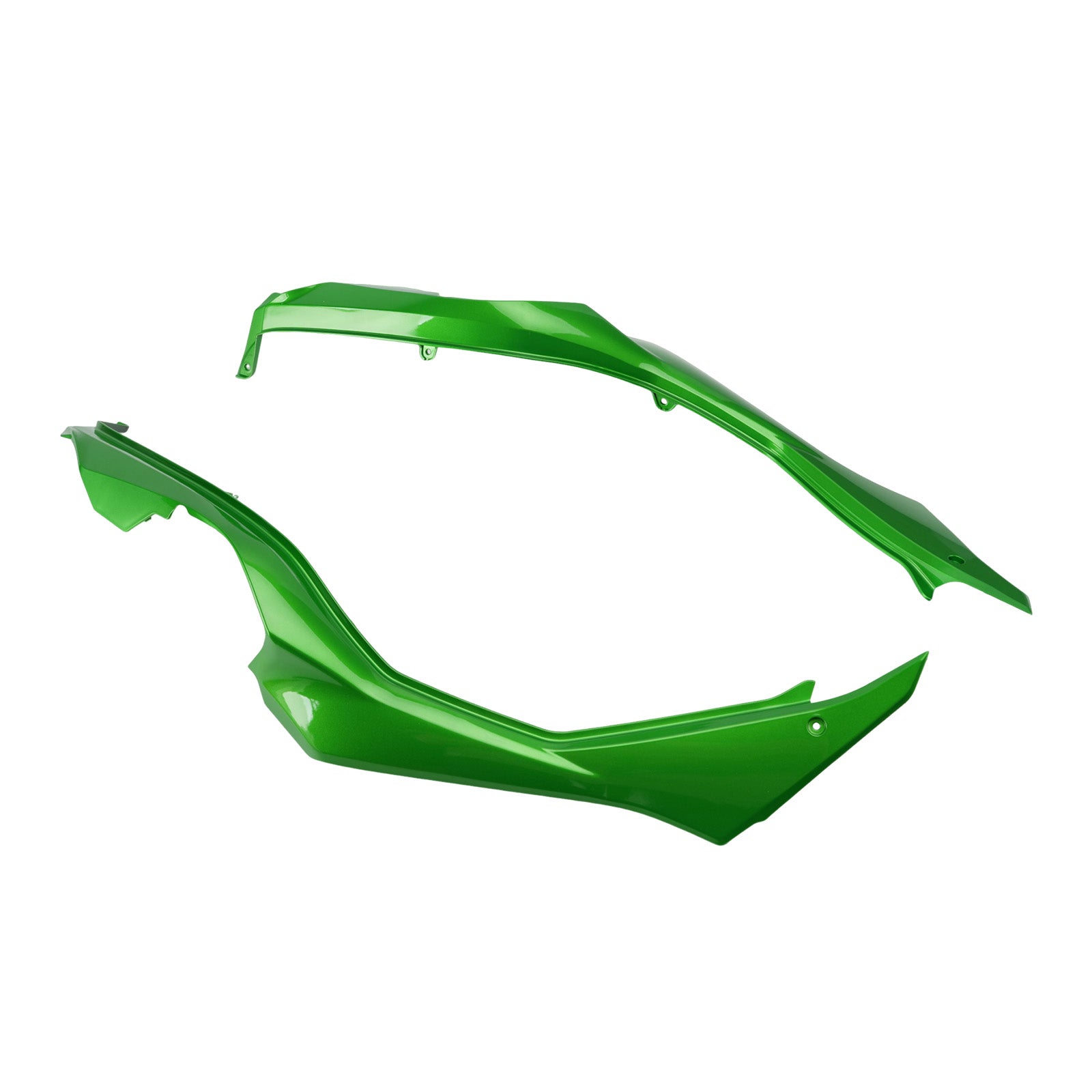 Carénages de protection latéraux de selle pour Kawasaki Versys 1000 2019-2024 Green