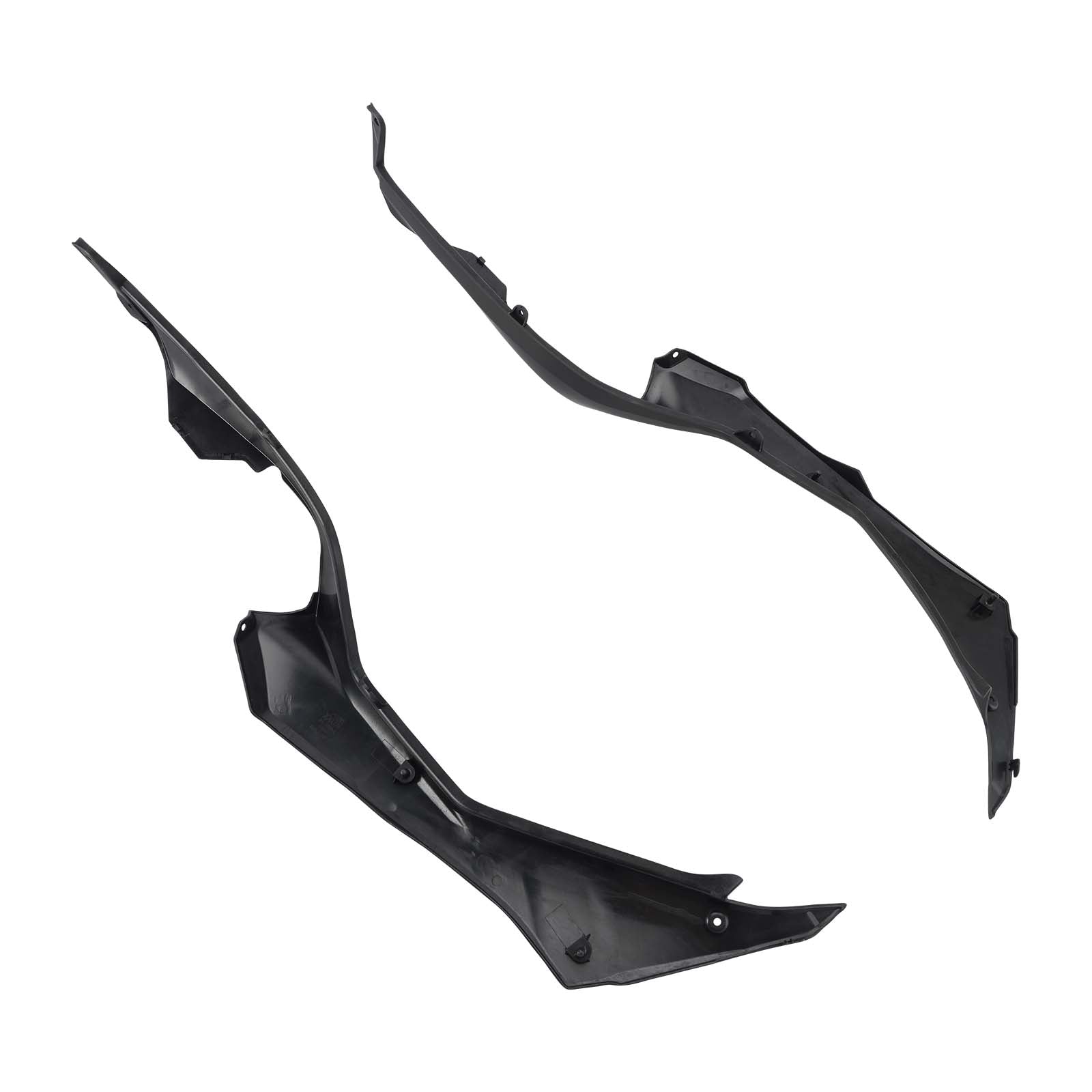 Carénages de protection latéraux de selle pour Kawasaki Versys 1000 2019-2024 Matte Black