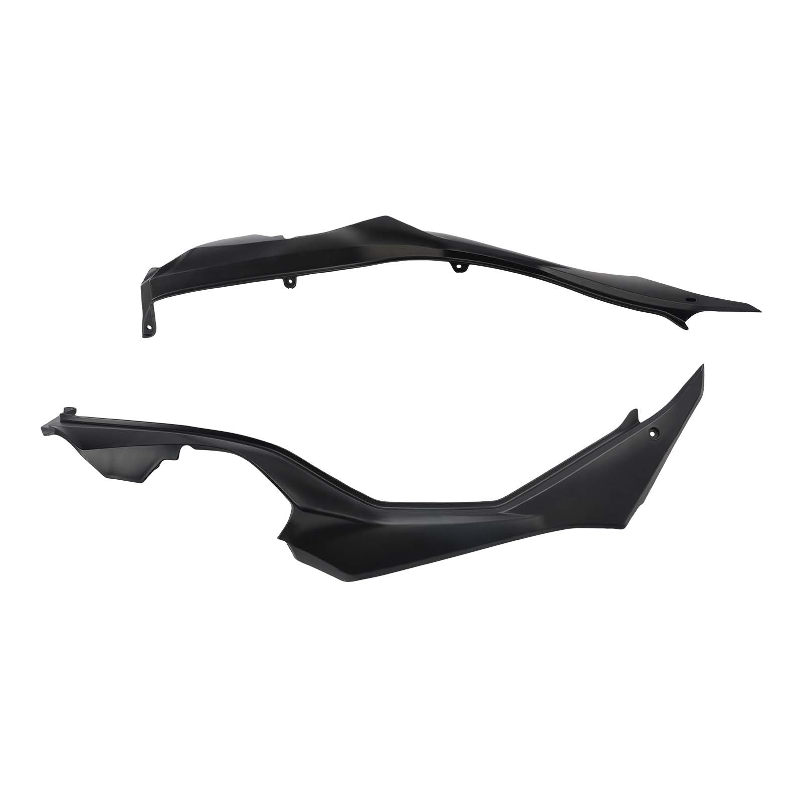 Carénages de protection latéraux de selle pour Kawasaki Versys 1000 2019-2024 Matte Black