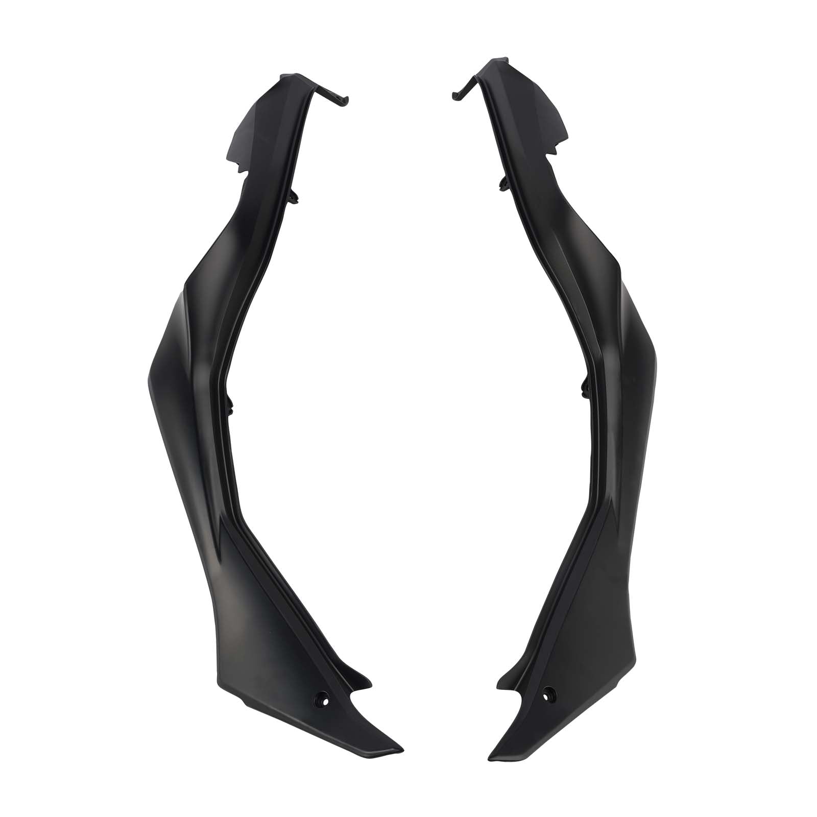 Carénages de protection latéraux de selle pour Kawasaki Versys 1000 2019-2024 Matte Black