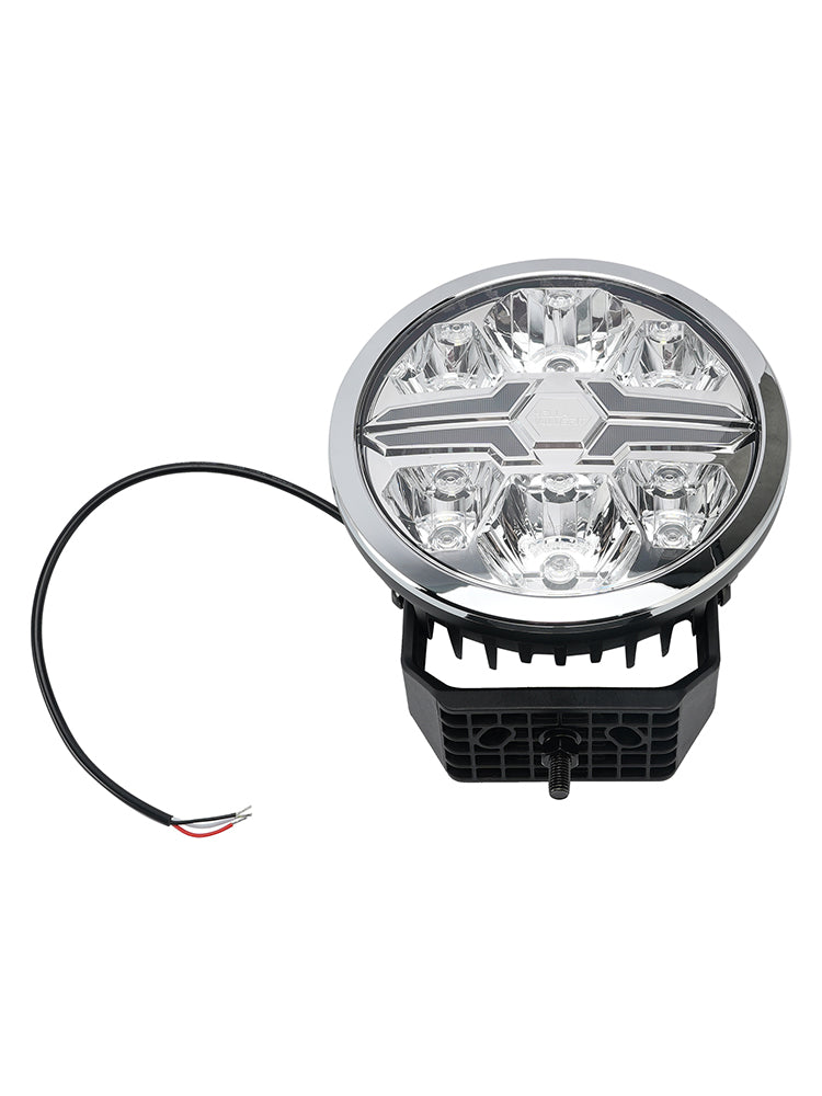 Lampe Auxiliaire Ronde ValueFit 9" Ref.25 12/24V 17W 1700LM 6000K Pour HELLA