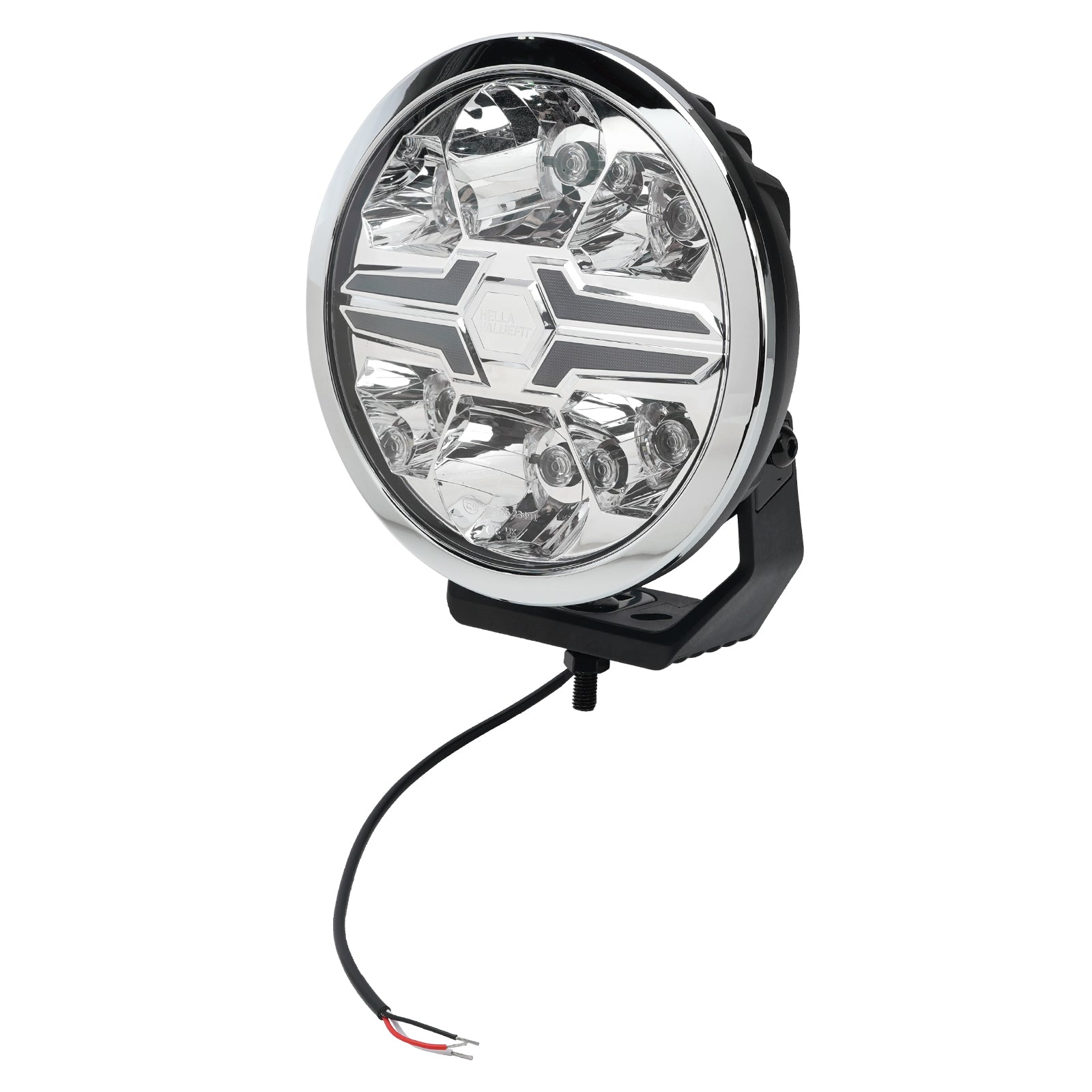 Lampe Auxiliaire Ronde ValueFit 9" Ref.25 12/24V 17W 1700LM 6000K Pour HELLA
