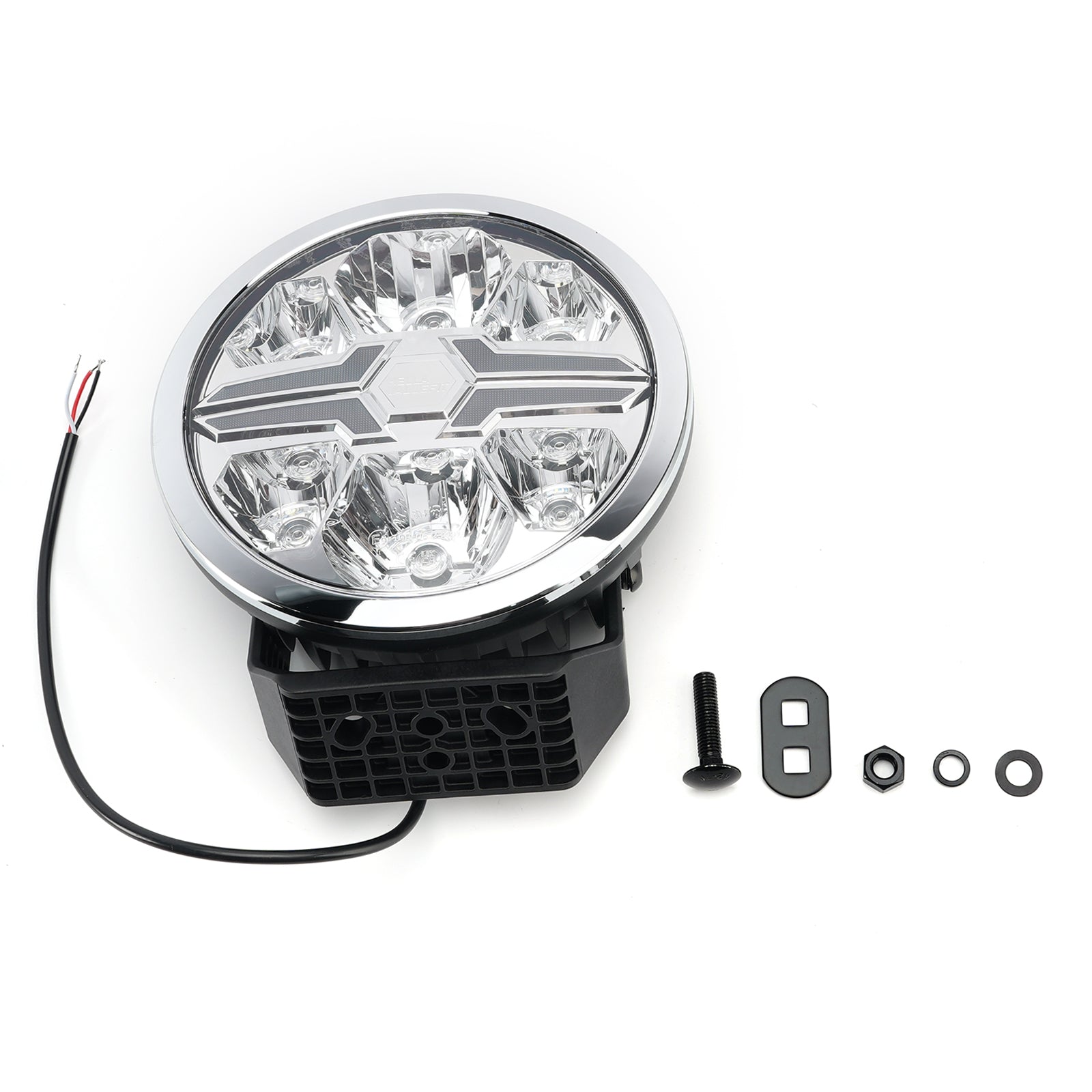 Lampe Auxiliaire Ronde ValueFit 9" Ref.25 12/24V 17W 1700LM 6000K Pour HELLA