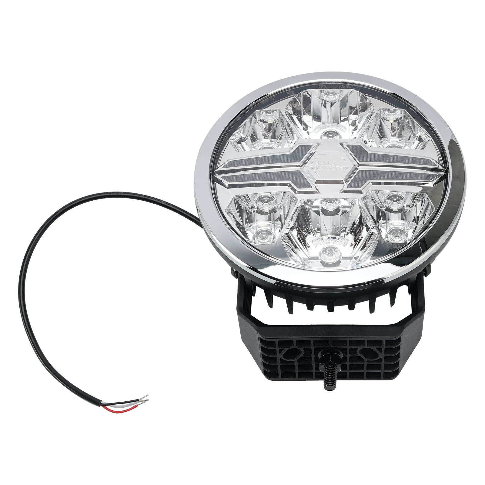 Lampe Auxiliaire Ronde ValueFit 9" Ref.25 12/24V 17W 1700LM 6000K Pour HELLA