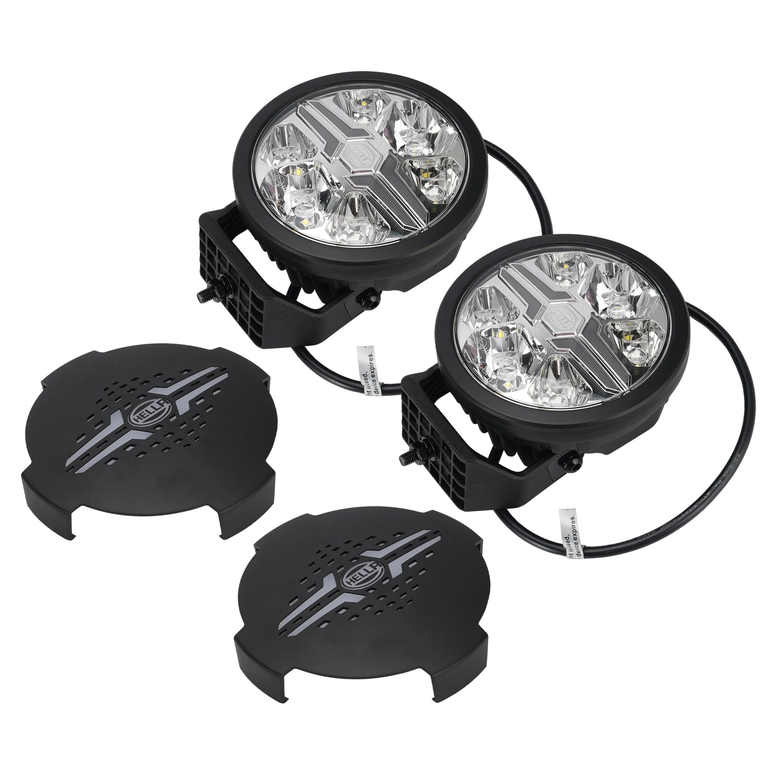 Lampe Auxiliaire Ronde ValueFit 6" 12/24V 90W 8500LM 6000K Pour HELLA
