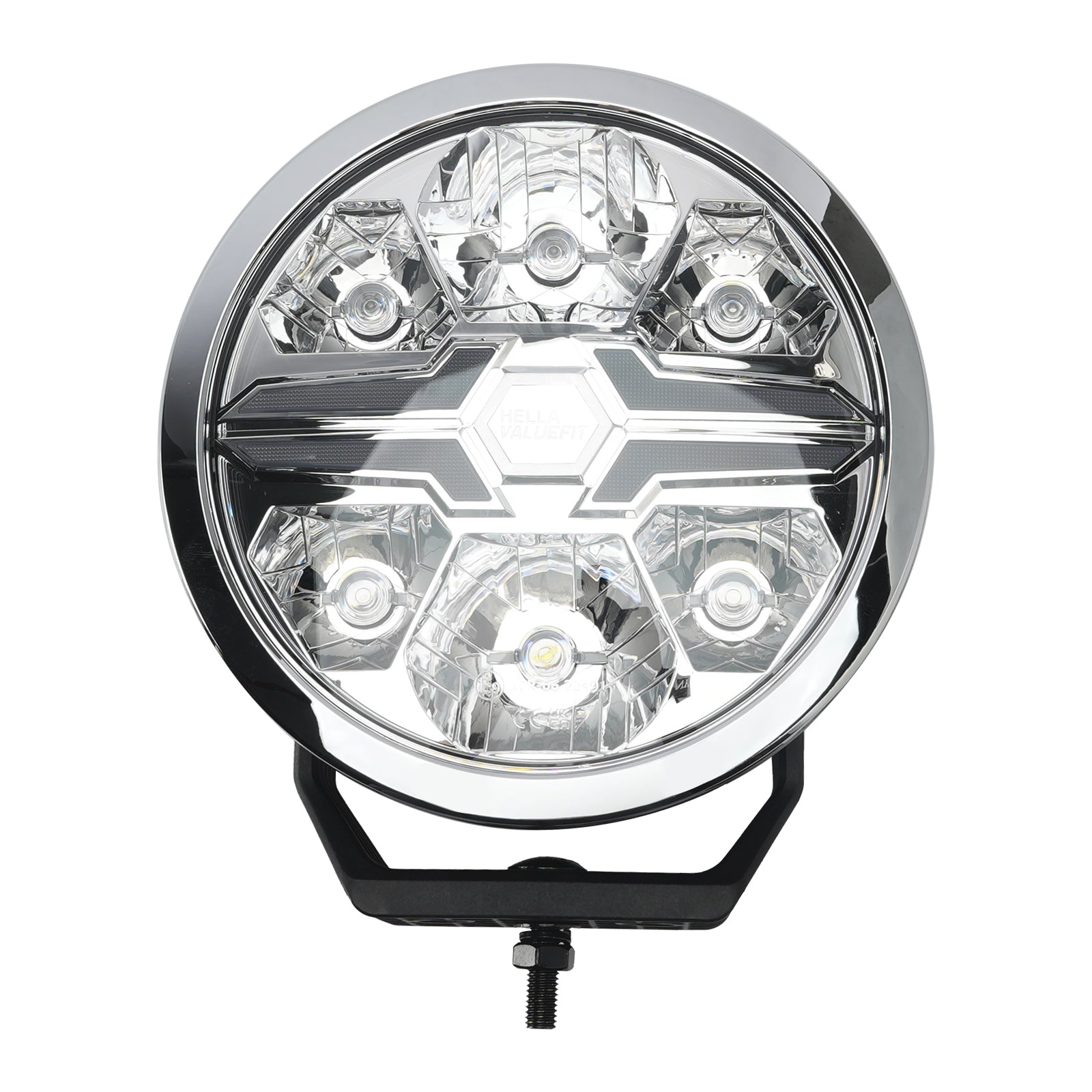 Lampe Auxiliaire Ronde ValueFit 9" Ref.50 12/24V 18W 1550LM 6000K Pour HELLA