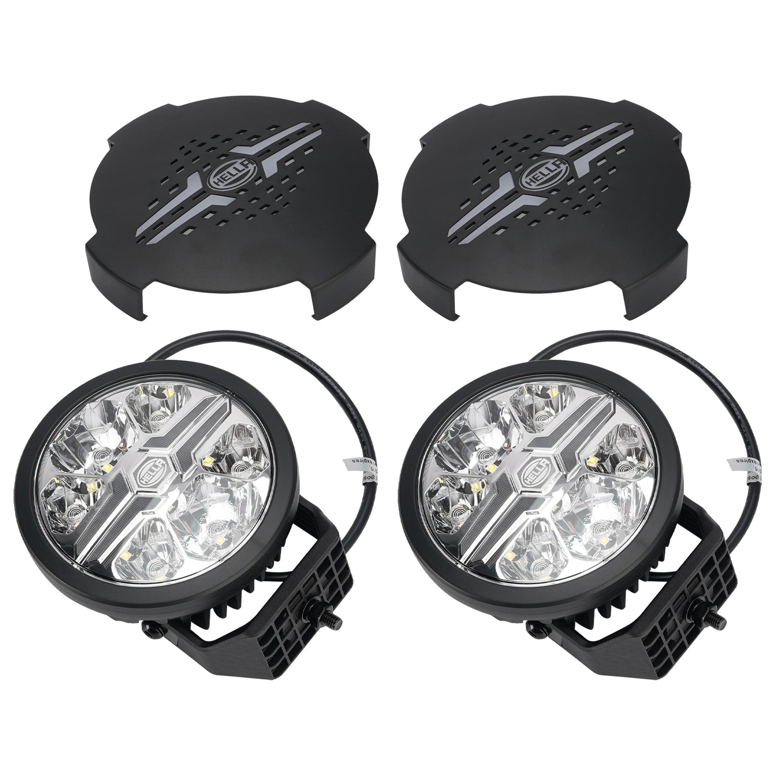 Lampe Auxiliaire Ronde ValueFit 6" 12/24V 90W 8500LM 6000K Pour HELLA