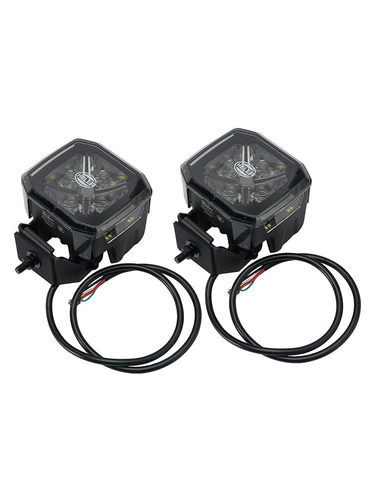Lampe Auxiliaire Spot Carrée ValueFit 4.3" 12/24V 60W 7100LM 5700K Pour HELLA