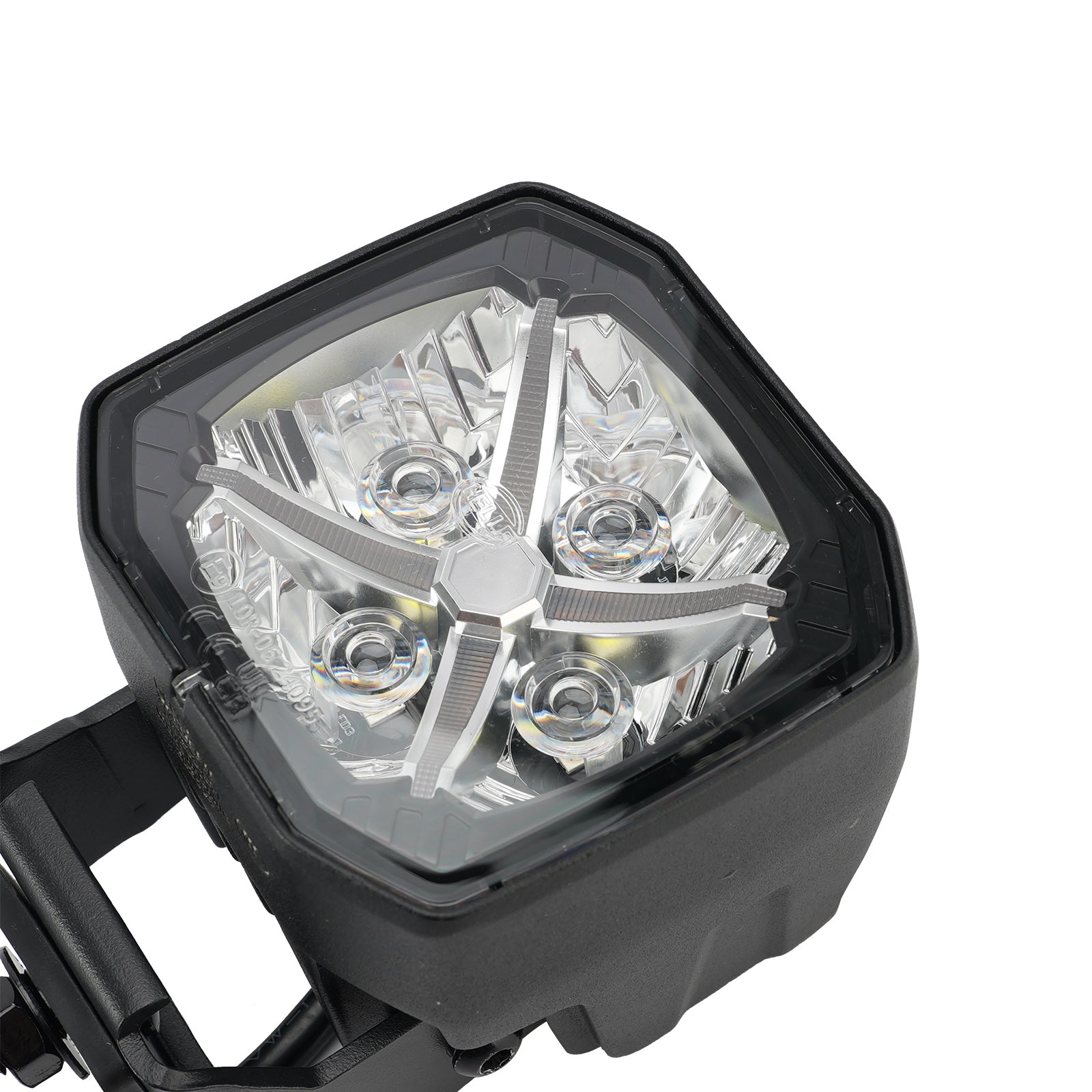 Lampe Auxiliaire Spot Carrée ValueFit 3.6" 12/24V 60W 5700LM 5700K Pour HELLA