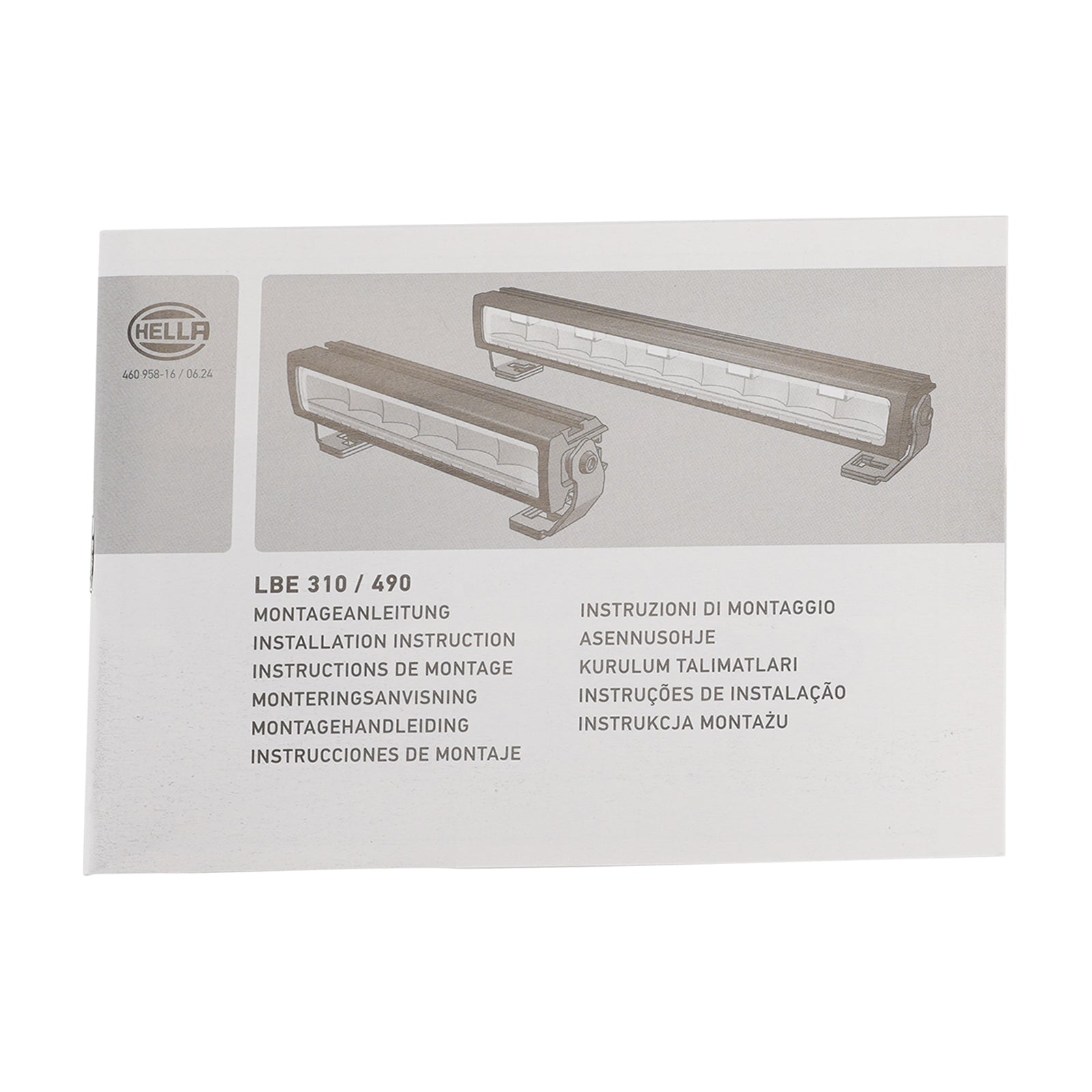 Lampe Auxiliaire Barre Longue ValueFit 20" 12/24V 140W 6000LM 6000K Pour HELLA