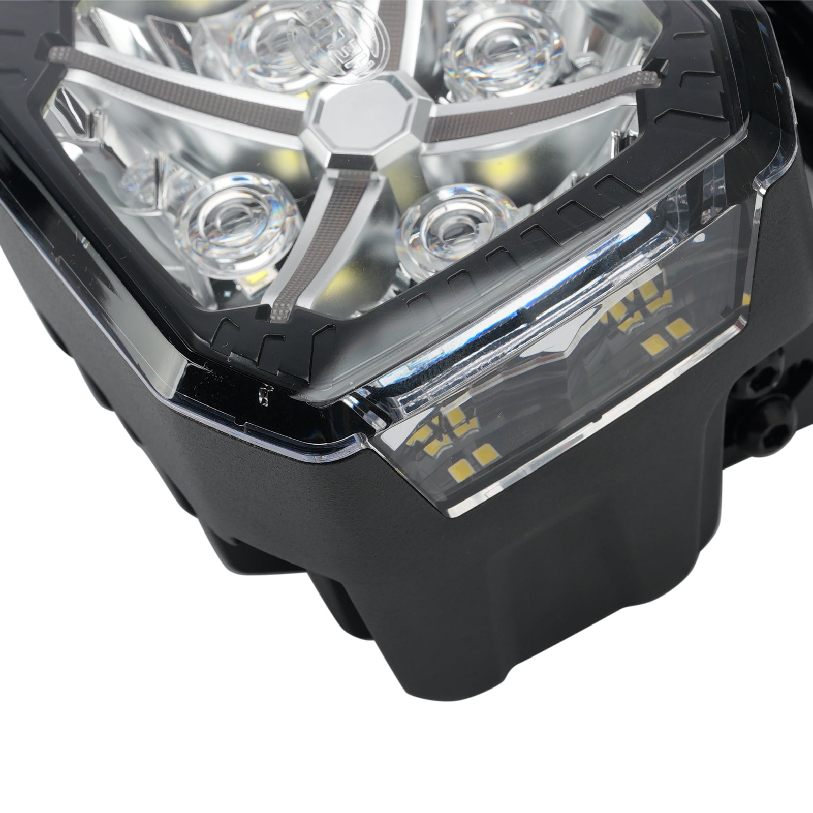 Lampe Auxiliaire Spot Carrée ValueFit 4.3" 12/24V 60W 7100LM 5700K Pour HELLA