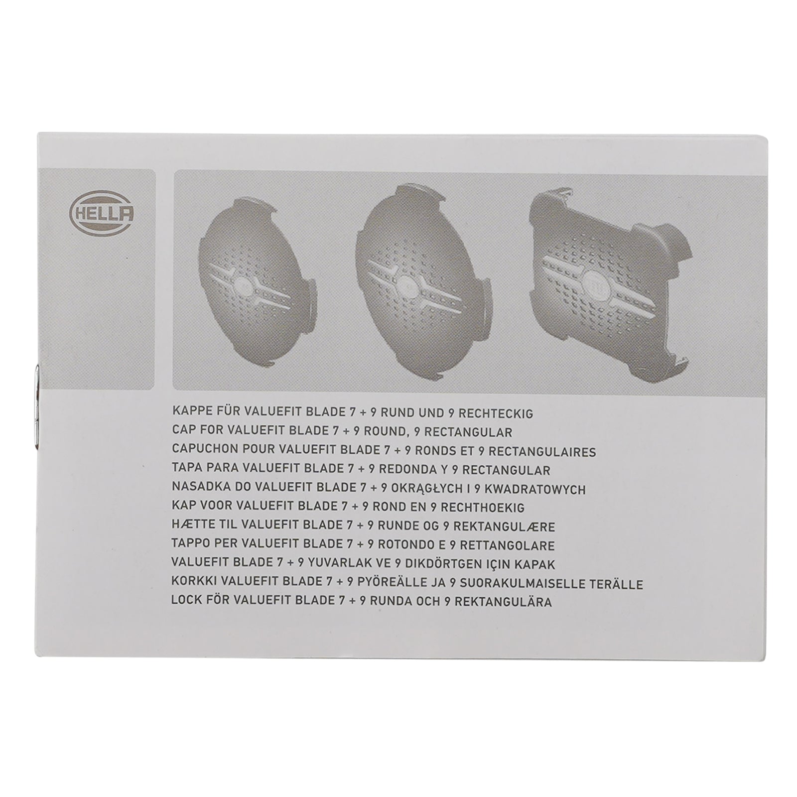 Housse Protection Lampe Auxiliaire Ronde ValueFit 9" Pour HELLA 8XS 358198011
