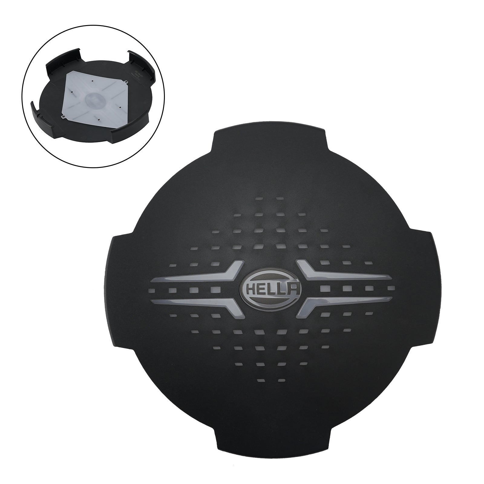 Housse protection lampe auxiliaire ronde ValueFit 7" Pour HELLA 358198001