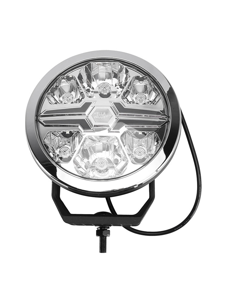 Lampe Auxiliaire Ronde ValueFit 7" Ref.25 12/24V 22W 1670LM 6000K Pour HELLA