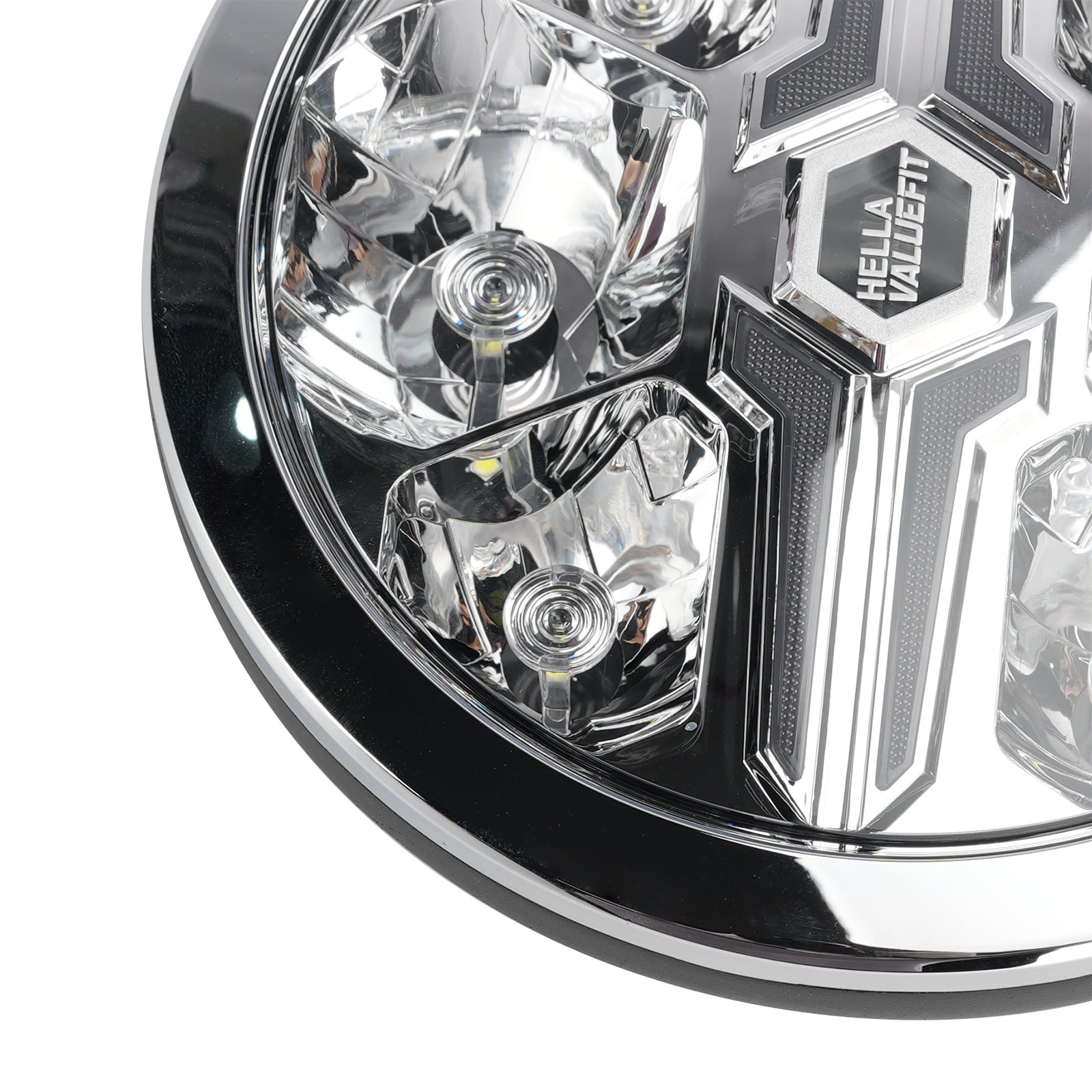 Lampe Auxiliaire Ronde ValueFit 7" Ref.25 12/24V 22W 1670LM 6000K Pour HELLA