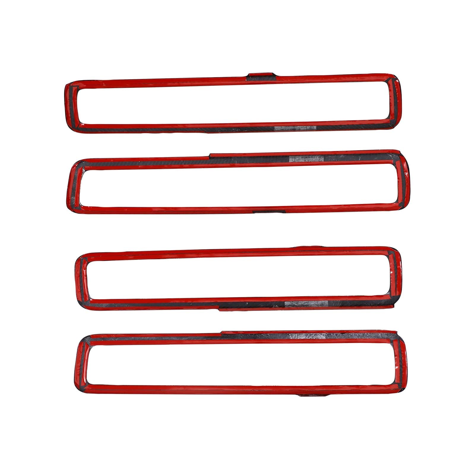 Dry Carbon Fiber Inner Door Frame Cover Trim Pour Benz W464 W463A G500 2019-2023