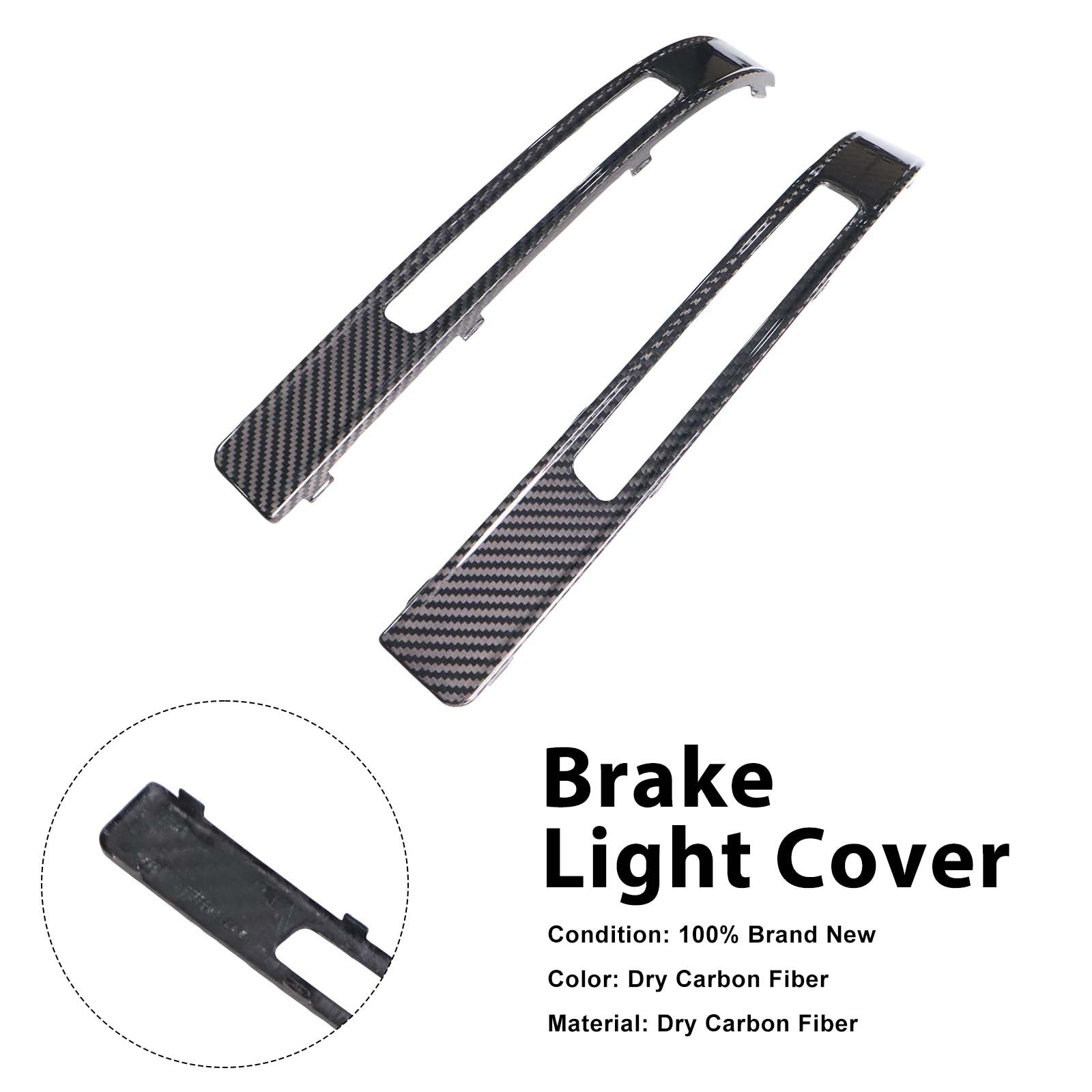 Dry Carbon Brake Light Cover Pour Mercedes Benz G-Class W464 G63 B700 B900 2019+