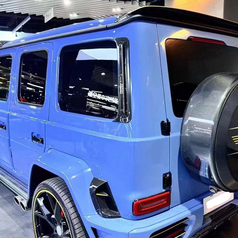 Carbon Fiber M-Style D-Pillar Air Vents Pour Mercedes G-Class W464 W463A 2019+