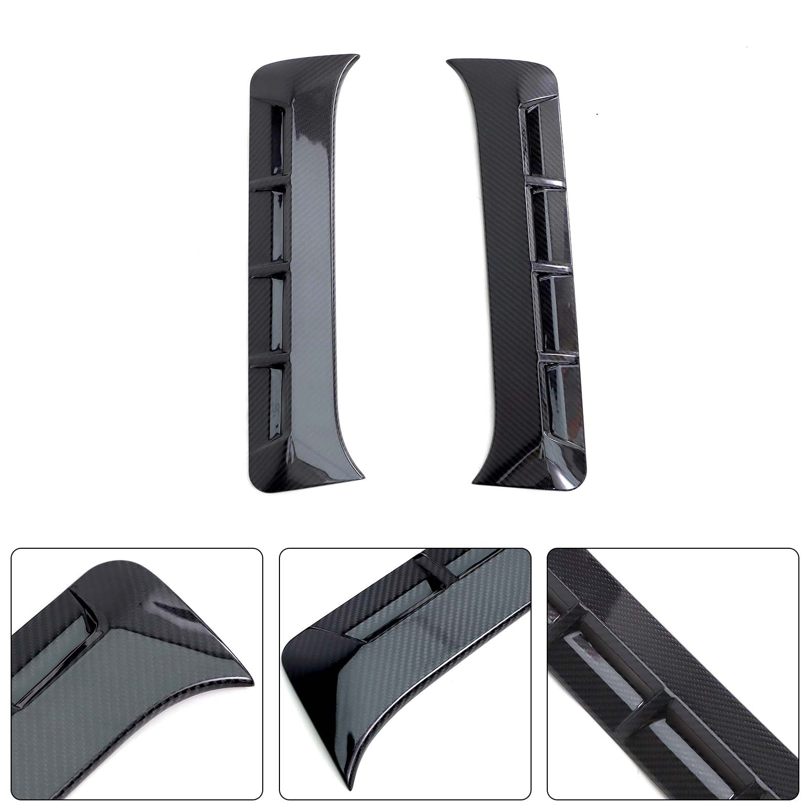 Carbon Fiber D-Pillar Air Vents Pour Mercedes Benz G-Class W464 W463A 2019+