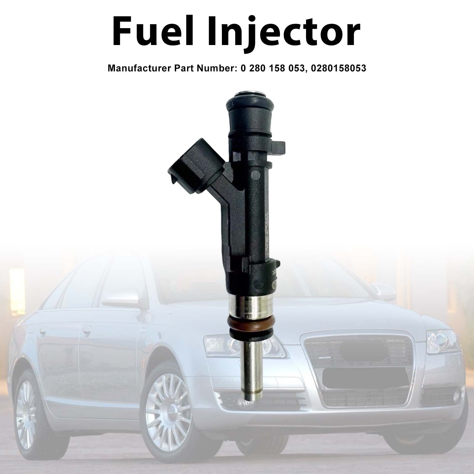 1X Injecteur Carburant Pour Audi A6 2004-2008 A6 Avant 2.4 2005-2008 0280158053