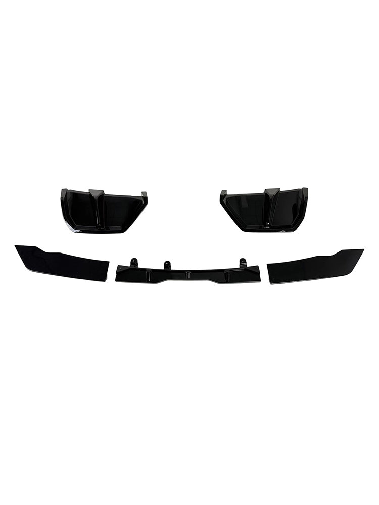 Gloss Black Rear Bumper Diffuser Lip Pour BMW X3 G45 M-Sport 2025+