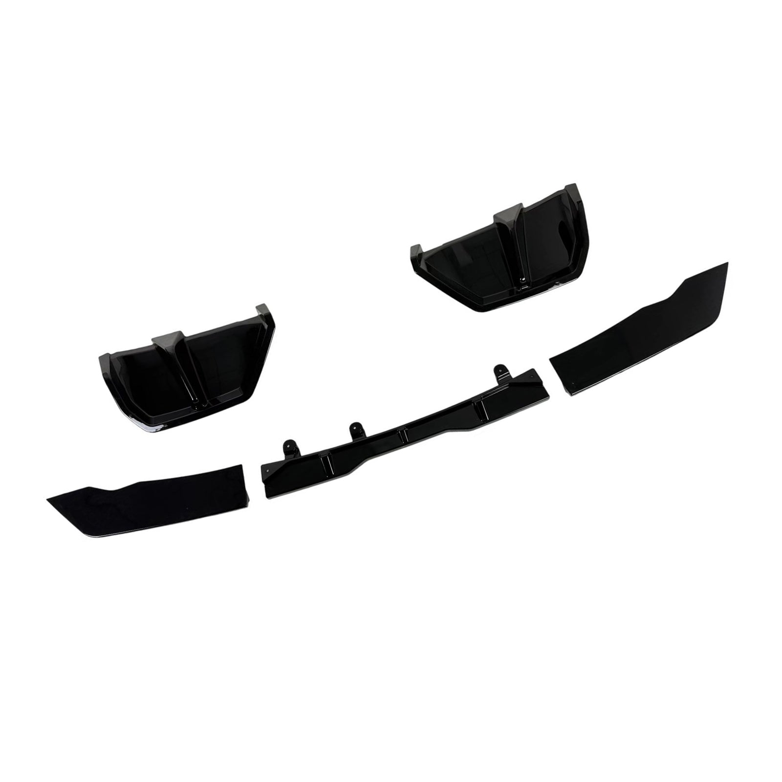 Gloss Black Rear Bumper Diffuser Lip Pour BMW X3 G45 M-Sport 2025+
