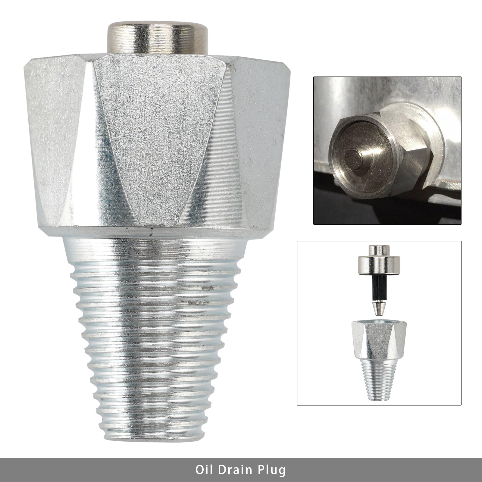 Bouchon De Vidange Pour Carter D'Huile En Aluminium Endommagé Filetage Conique