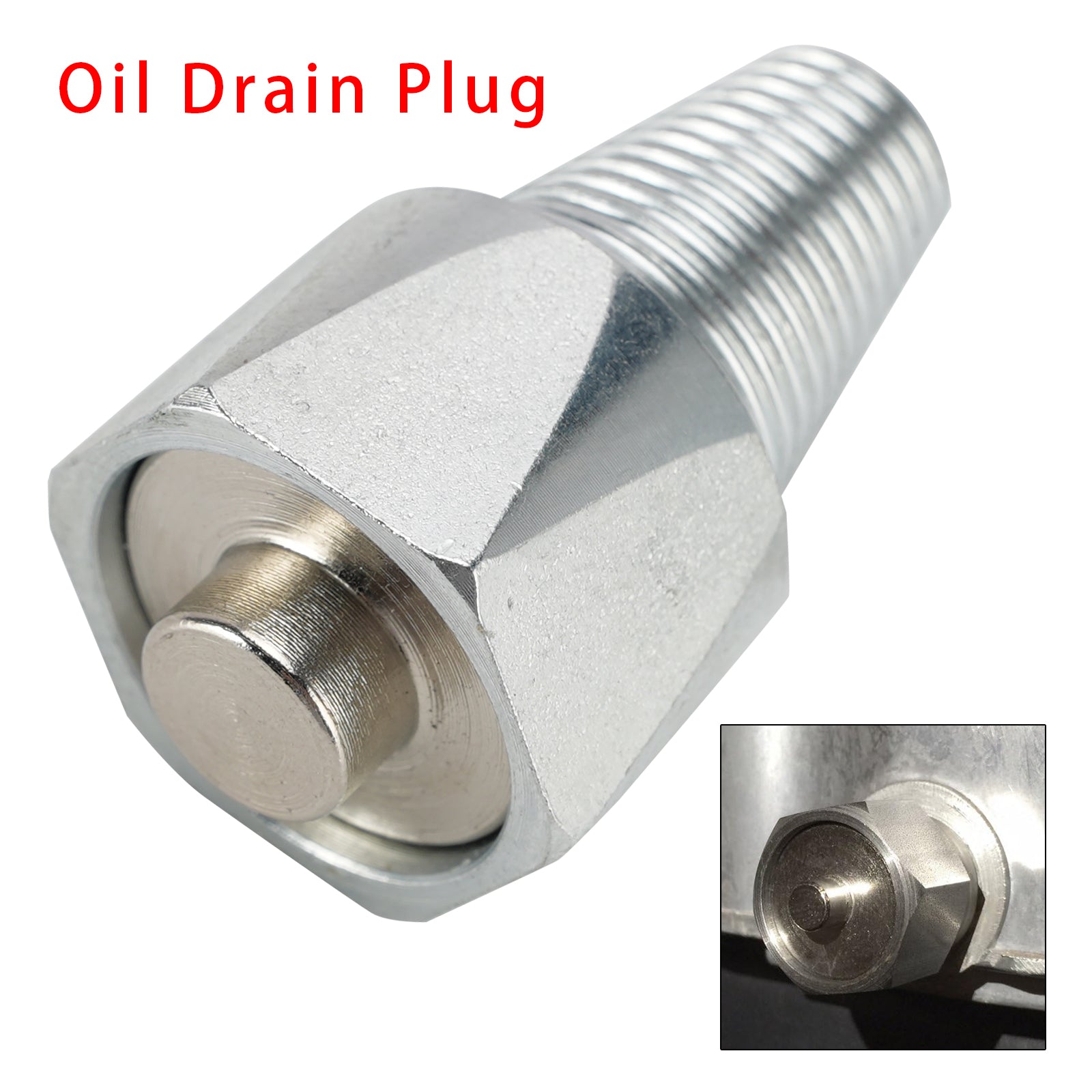 Bouchon De Vidange Pour Carter D'Huile En Aluminium Endommagé Filetage Conique