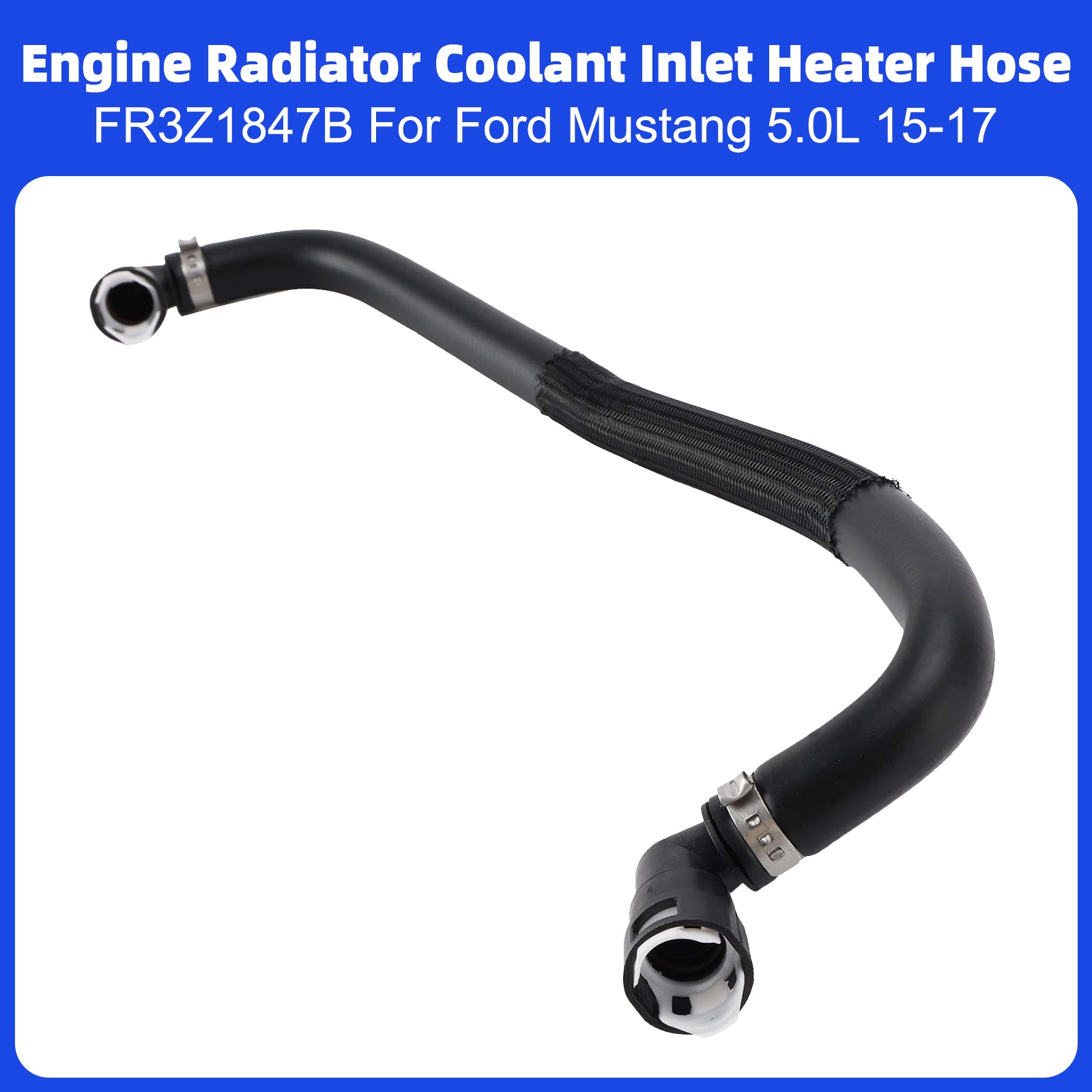 Tuyau de Chauffage d'Entrée de Liquide de Radiateur FR3Z1847B Pour Ford Mustang