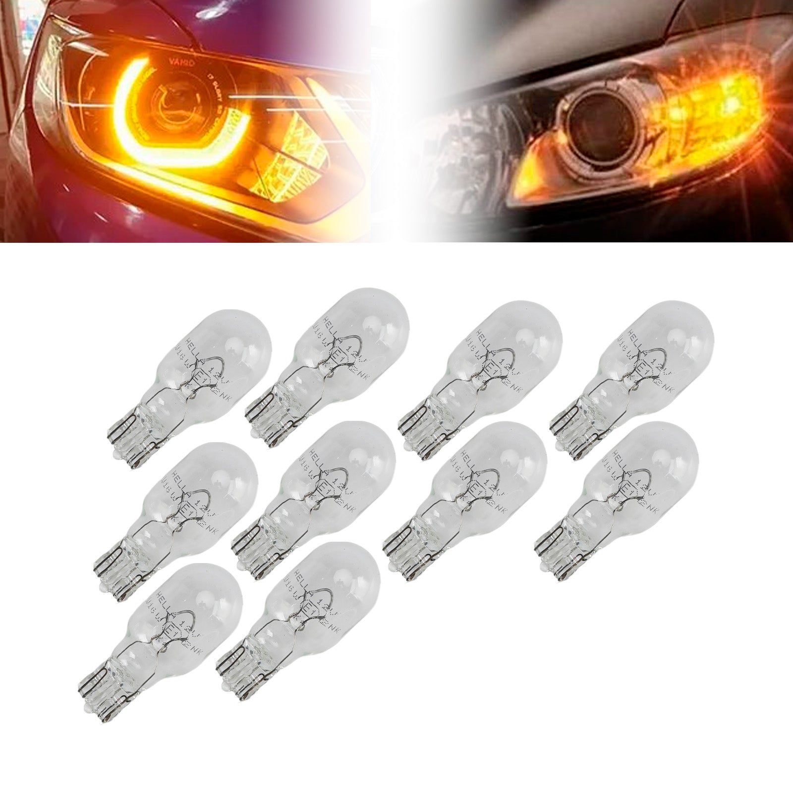Ampoule Auxiliaire Halogène Voiture W16W 12V 16W Pour HELLA 8GA 008 246-001