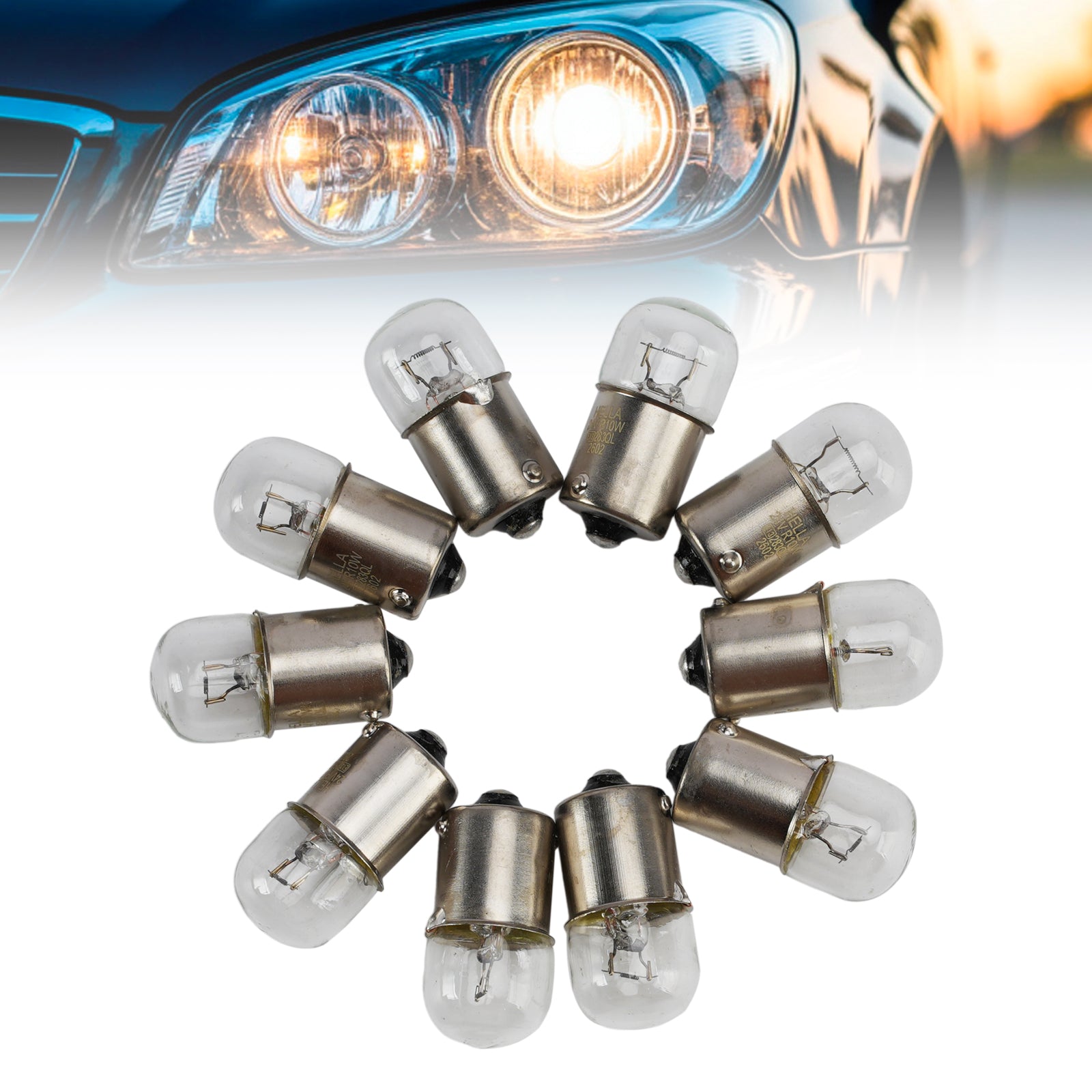 Ampoule Auxiliaire Halogène Voiture R10W 24V 10W Pour HELLA 8GA 178 560-241