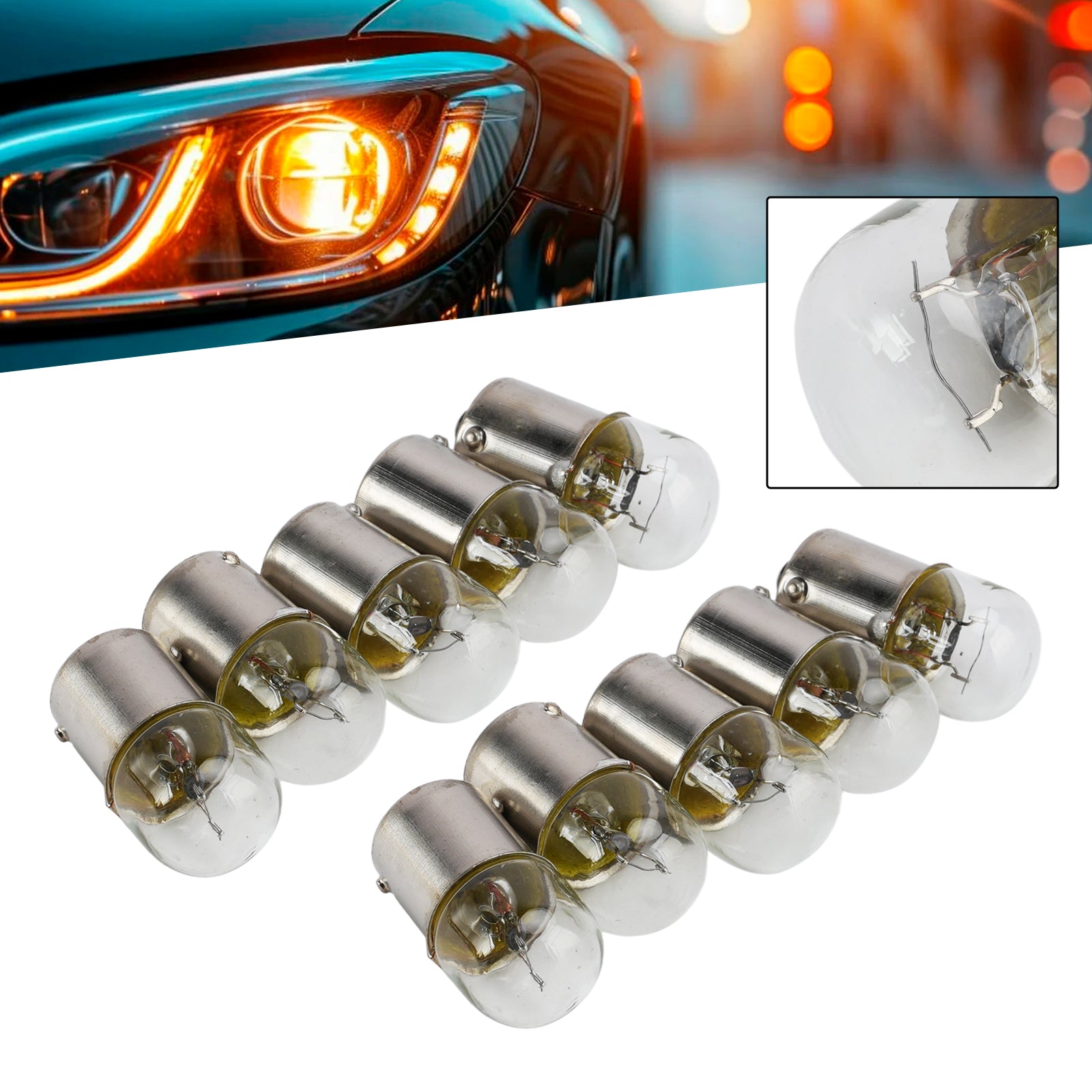 Ampoule Auxiliaire Halogène Voiture R5W 24V 5W Pour HELLA 8GA 178 560-361