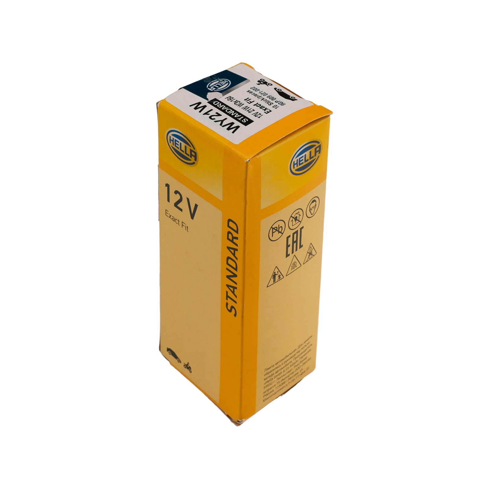 Ampoule Auxiliaire Halogène Ambre Voiture WY21W 12V 21W Pour HELLA 009 021-002