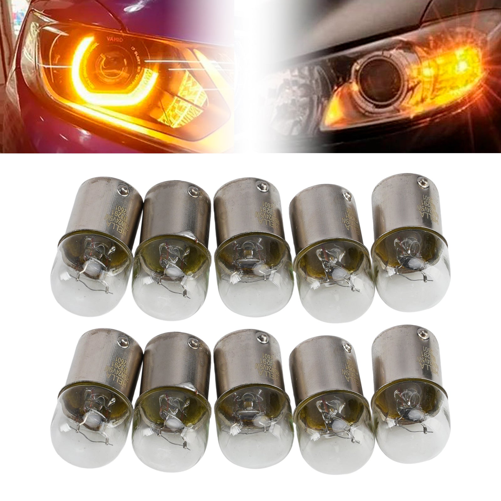 Ampoule Auxiliaire Halogène Voiture R5W 24V 5W Pour HELLA 8GA 178 560-361