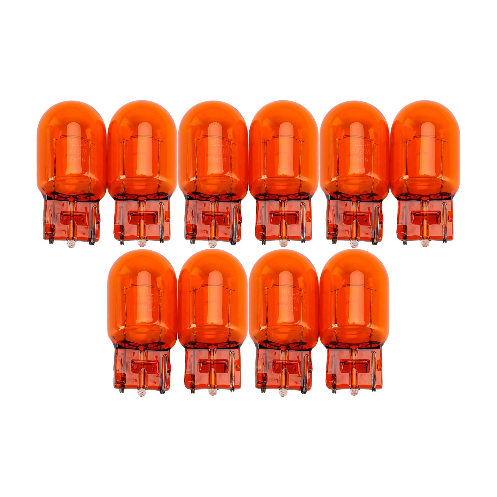 Ampoule Auxiliaire Halogène Ambre Voiture WY21W 12V 21W Pour HELLA 009 021-002