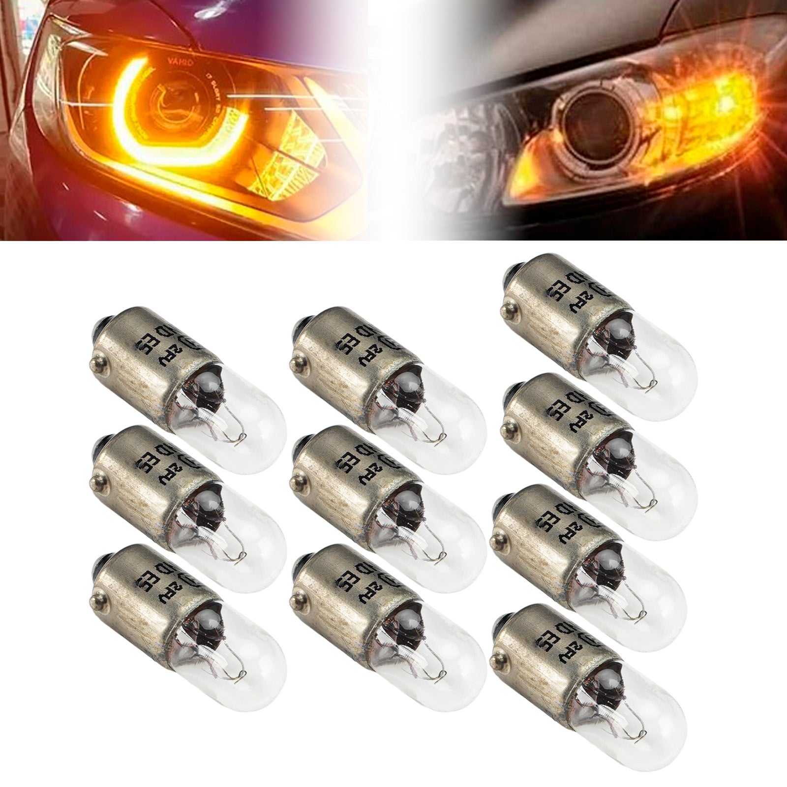 Ampoule Auxiliaire Halogène Voiture T4W 12V 4W Pour HELLA 8GP 002 067-121