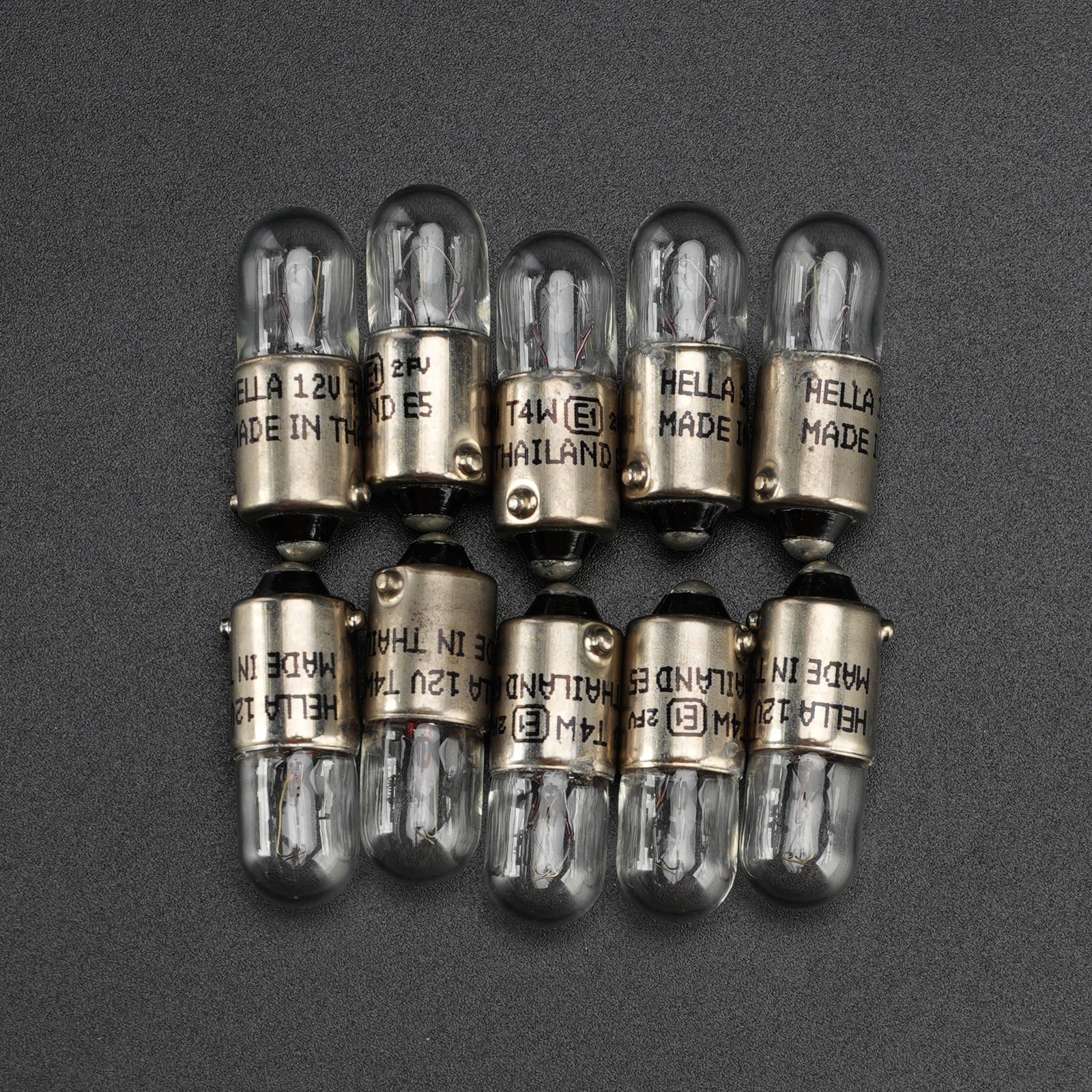 Ampoule Auxiliaire Halogène Voiture T4W 12V 4W Pour HELLA 8GP 002 067-121