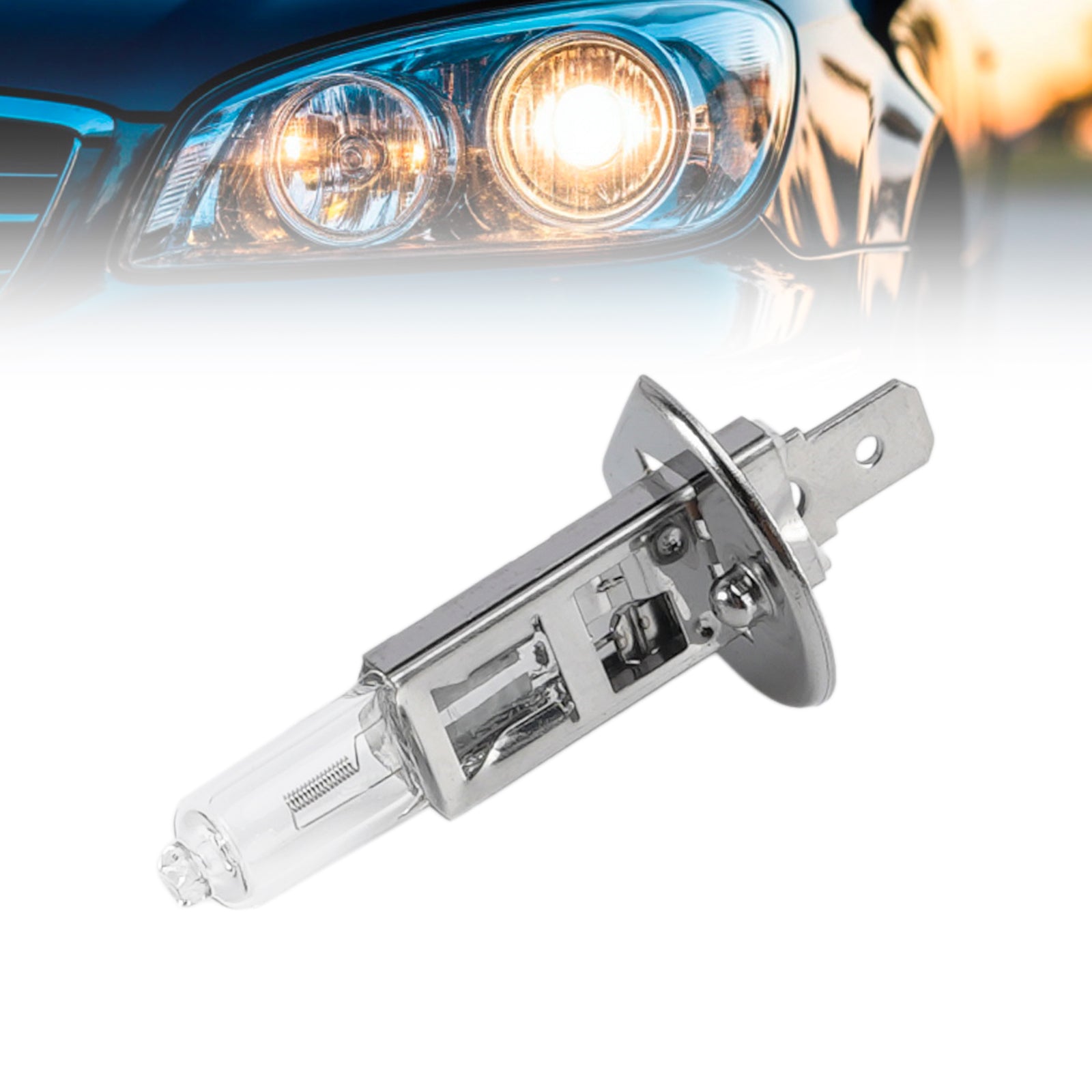 Ampoule Phare Halogène Auto H1 12V 55W P14.5s Pour HELLA 8GH 178 555-033