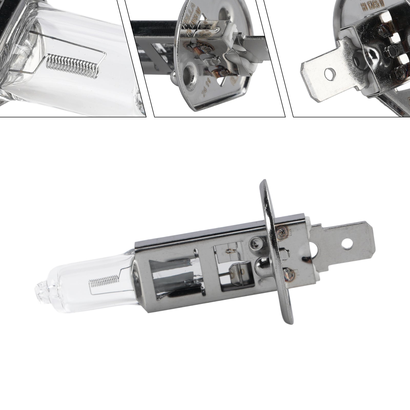 Ampoule Phare Halogène Auto H1 12V 55W P14.5s Pour HELLA 8GH 178 555-033