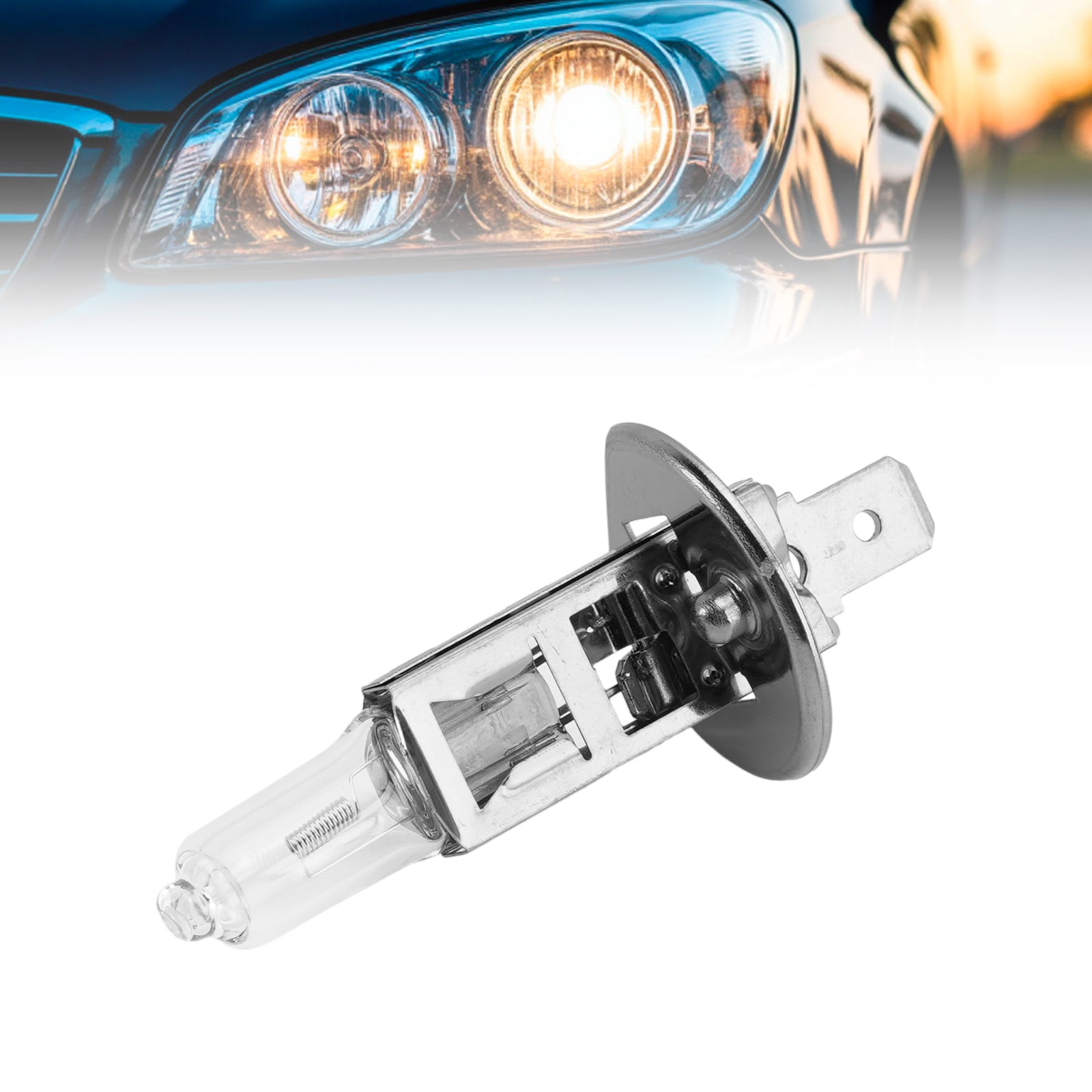 Ampoule Phare Halogène Auto H1 12V 100W P14.5s Pour HELLA 8GH 178 555-914