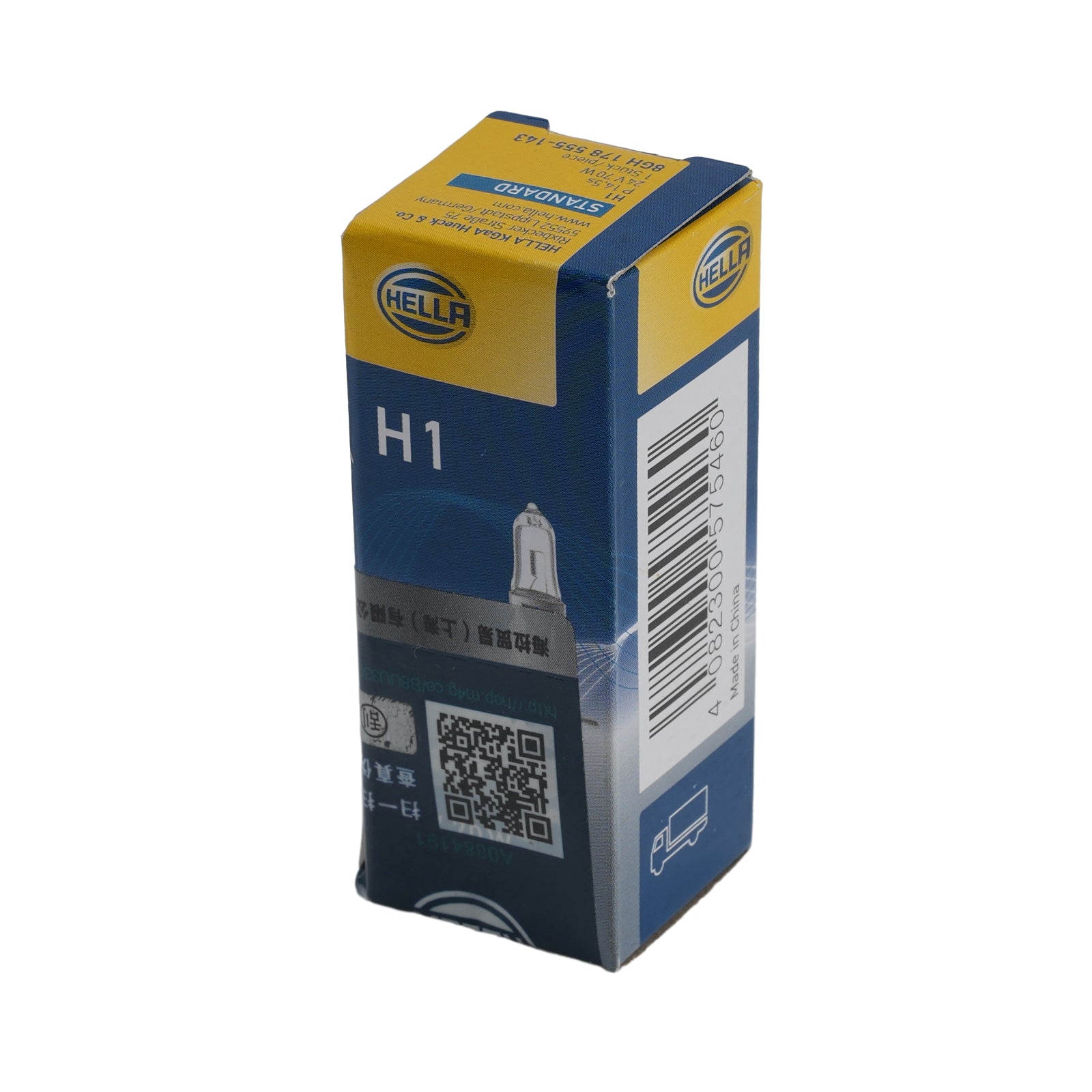 Ampoule Phare Halogène Auto H1 24V 70W P14.5s Pour HELLA 8GH 178 555-143