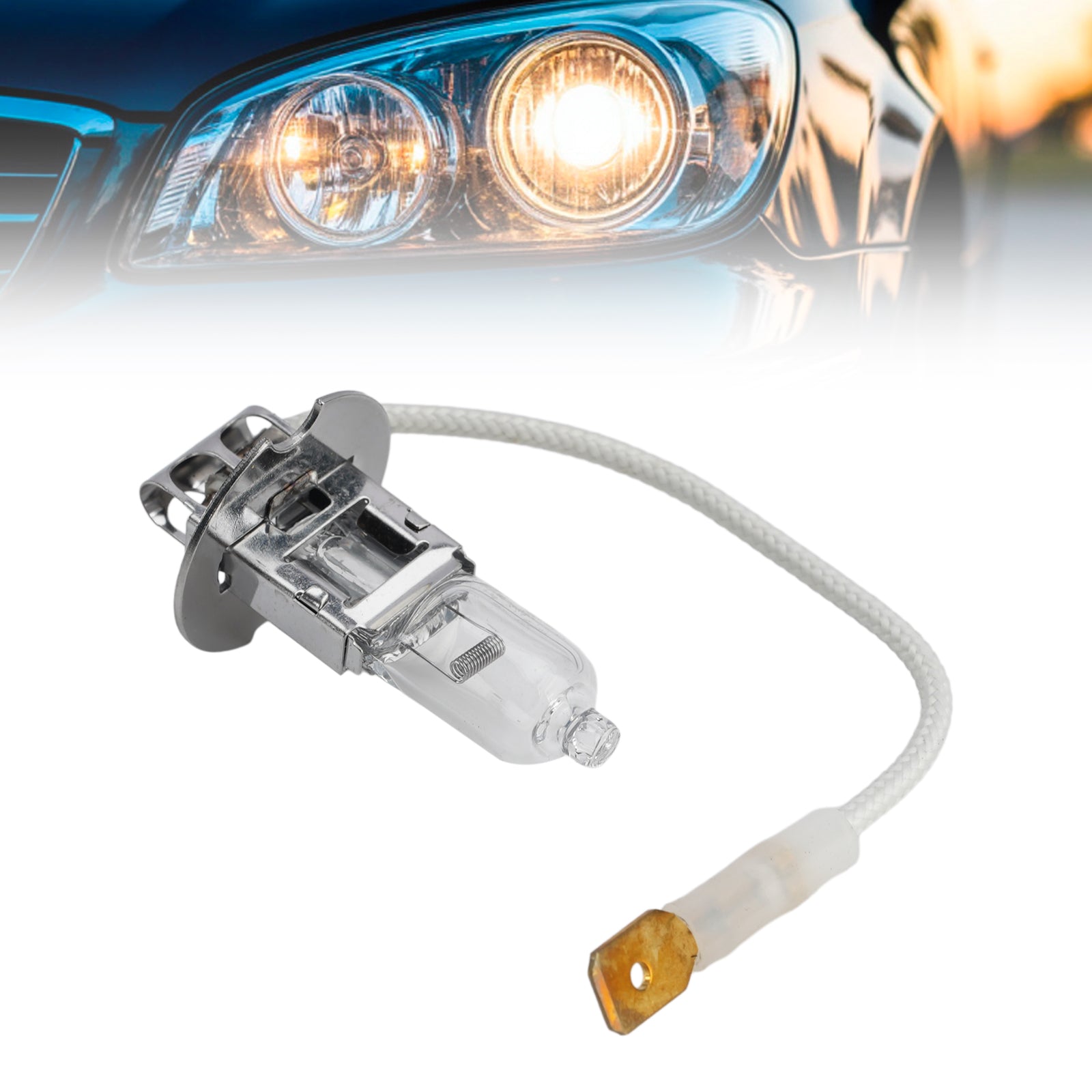 Ampoule Phare Halogène Auto H3 12V 100W PK22s Pour HELLA 8GH 178555611