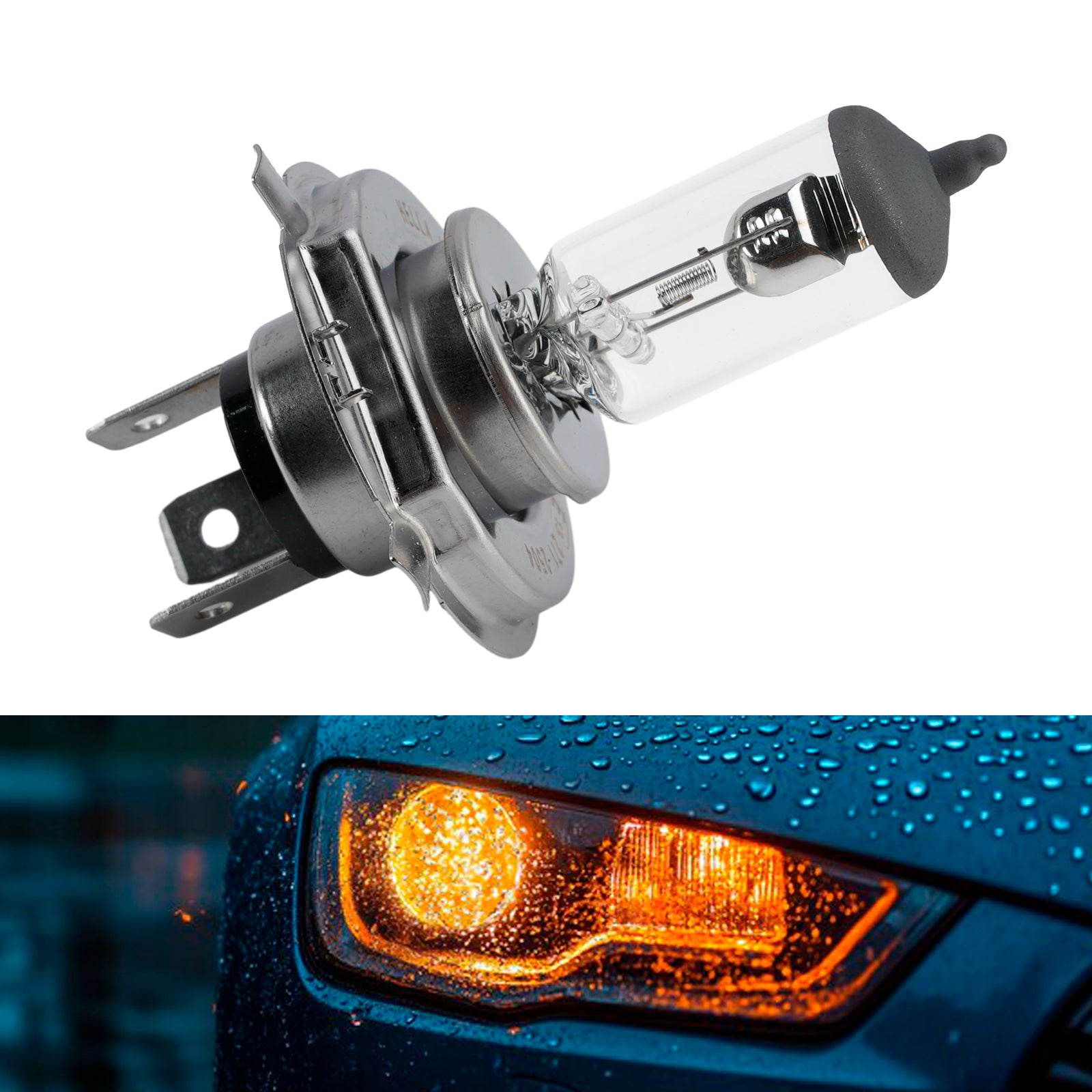 Ampoule Phare Halogène Auto H4 12V 60/55W P43t Pour HELLA 8GJ 178 555-003