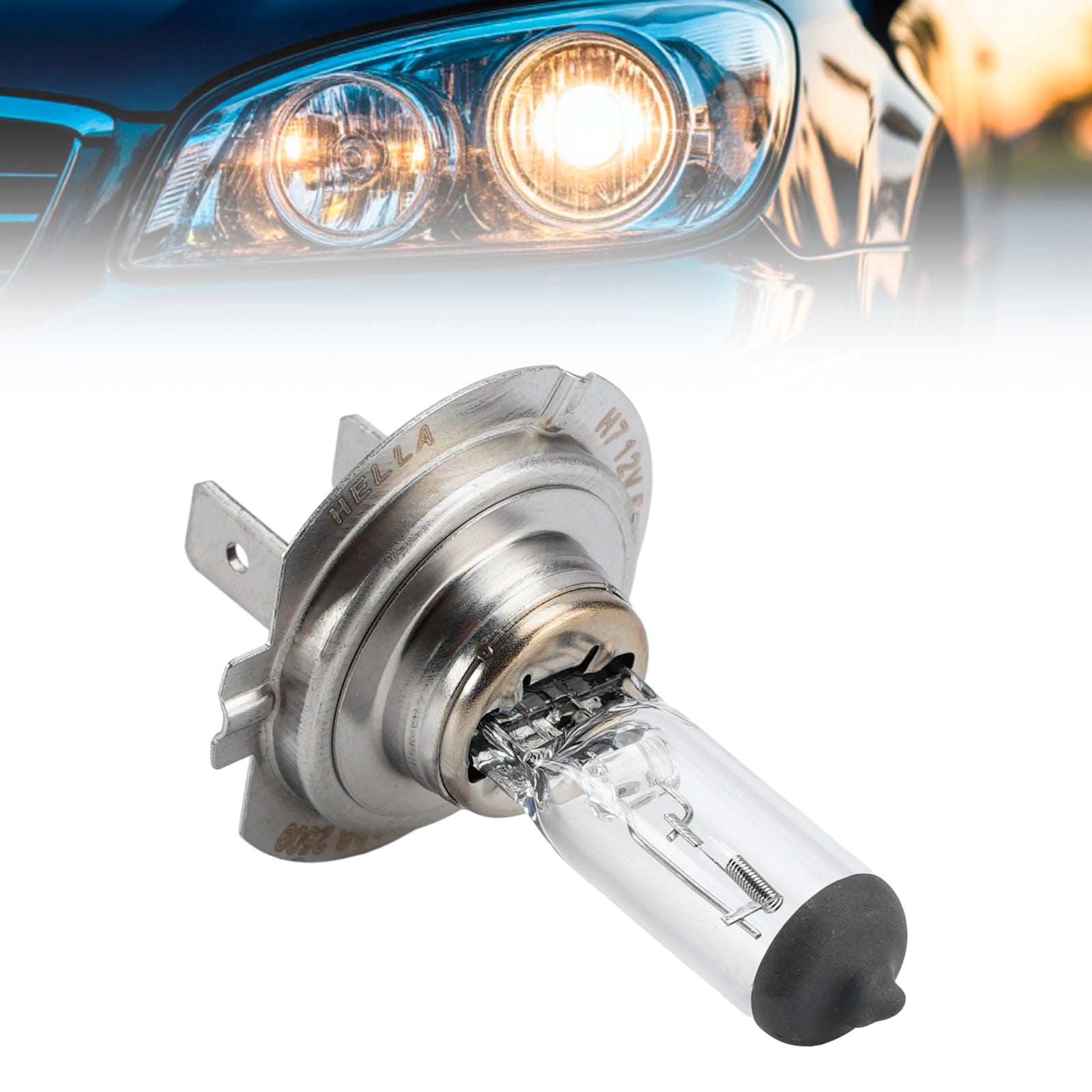 Ampoule Phare Halogène Auto H7 12V 55W PX26d Pour HELLA 8GH 178 555-013
