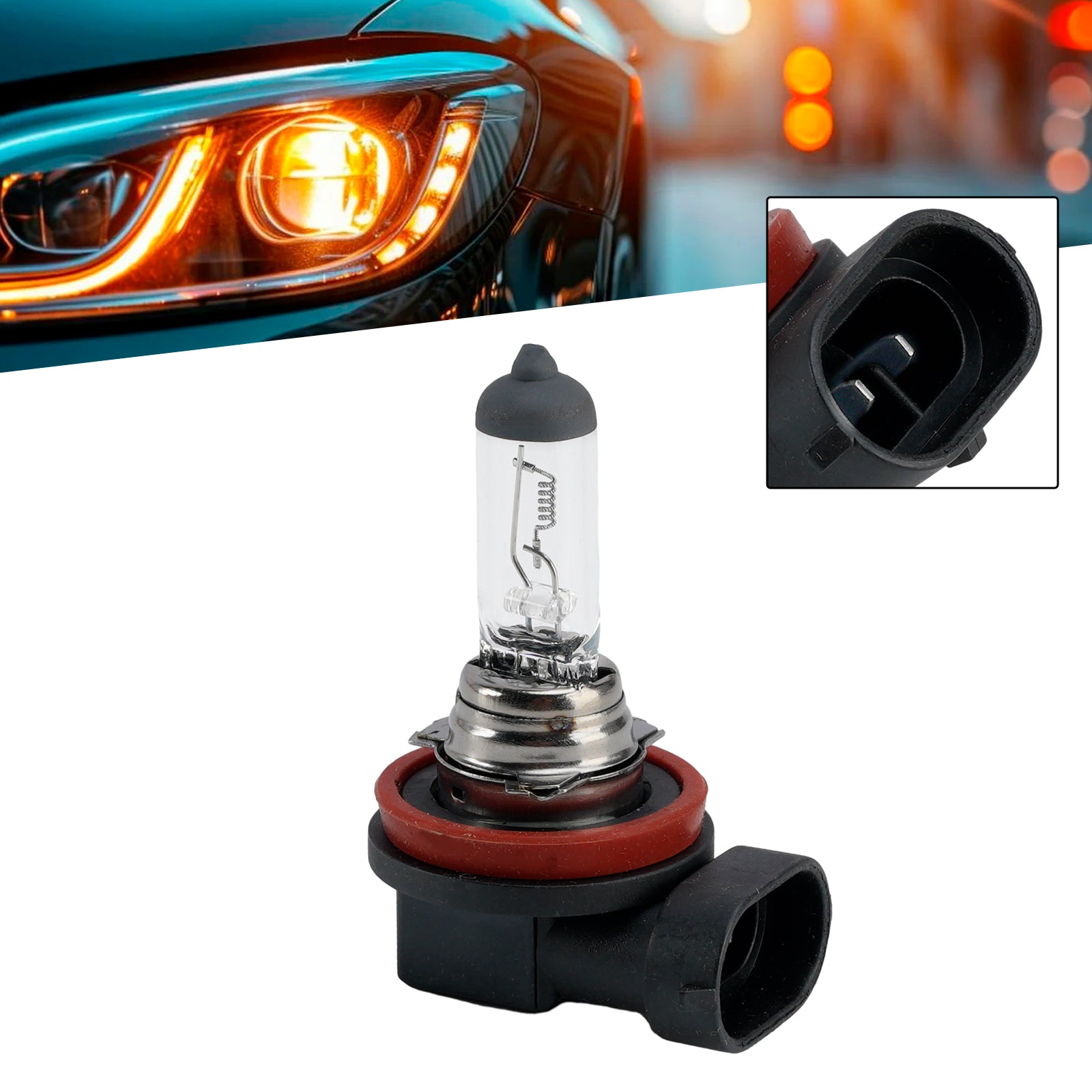 Ampoule Phare Halogène Auto H11 24V 70W PGJ19-2 Pour HELLA 8GH 008 358-241