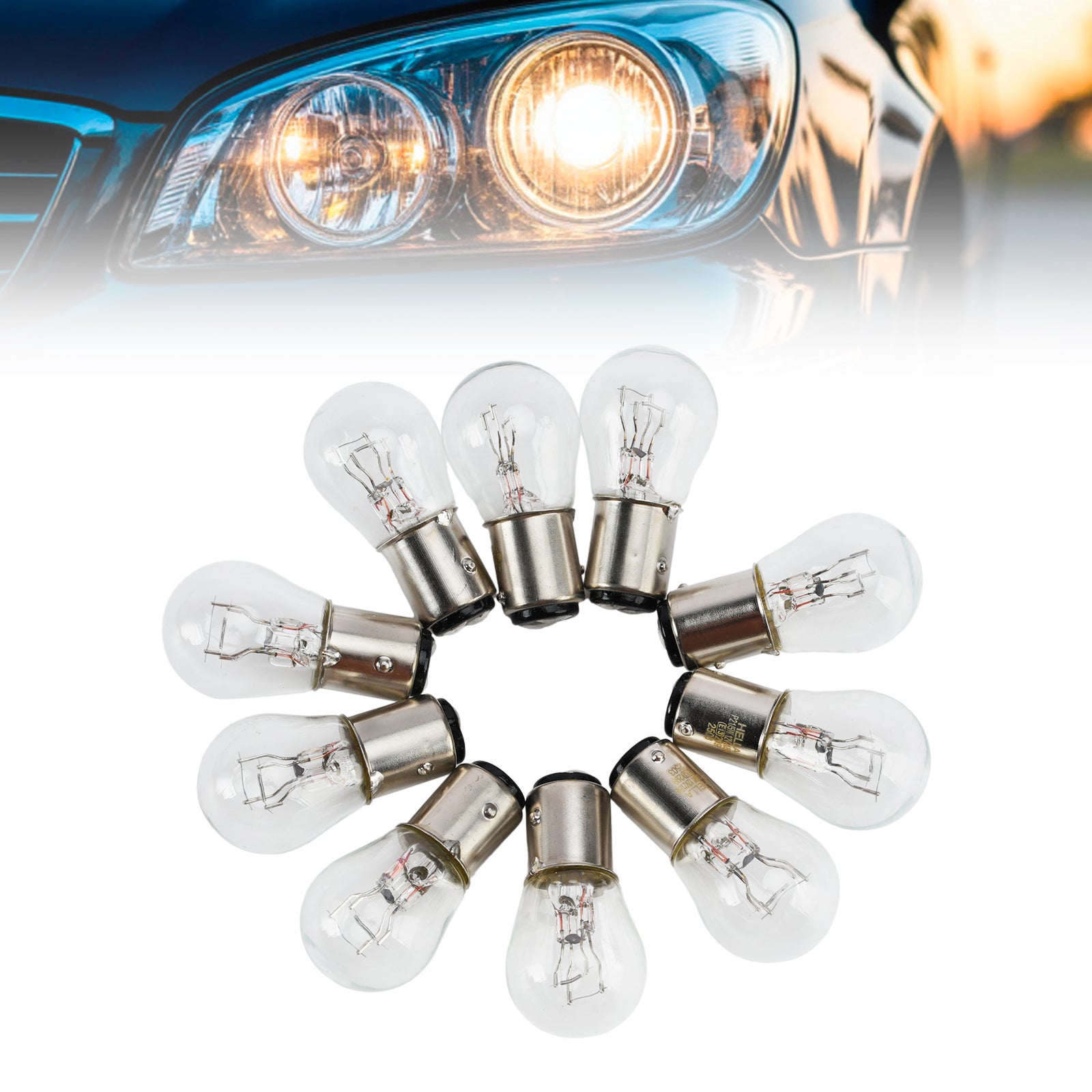 Ampoule Auxiliaire Halogène Voiture P21/5W 12V 21/5W Pour HELLA 8GD 178 560-111